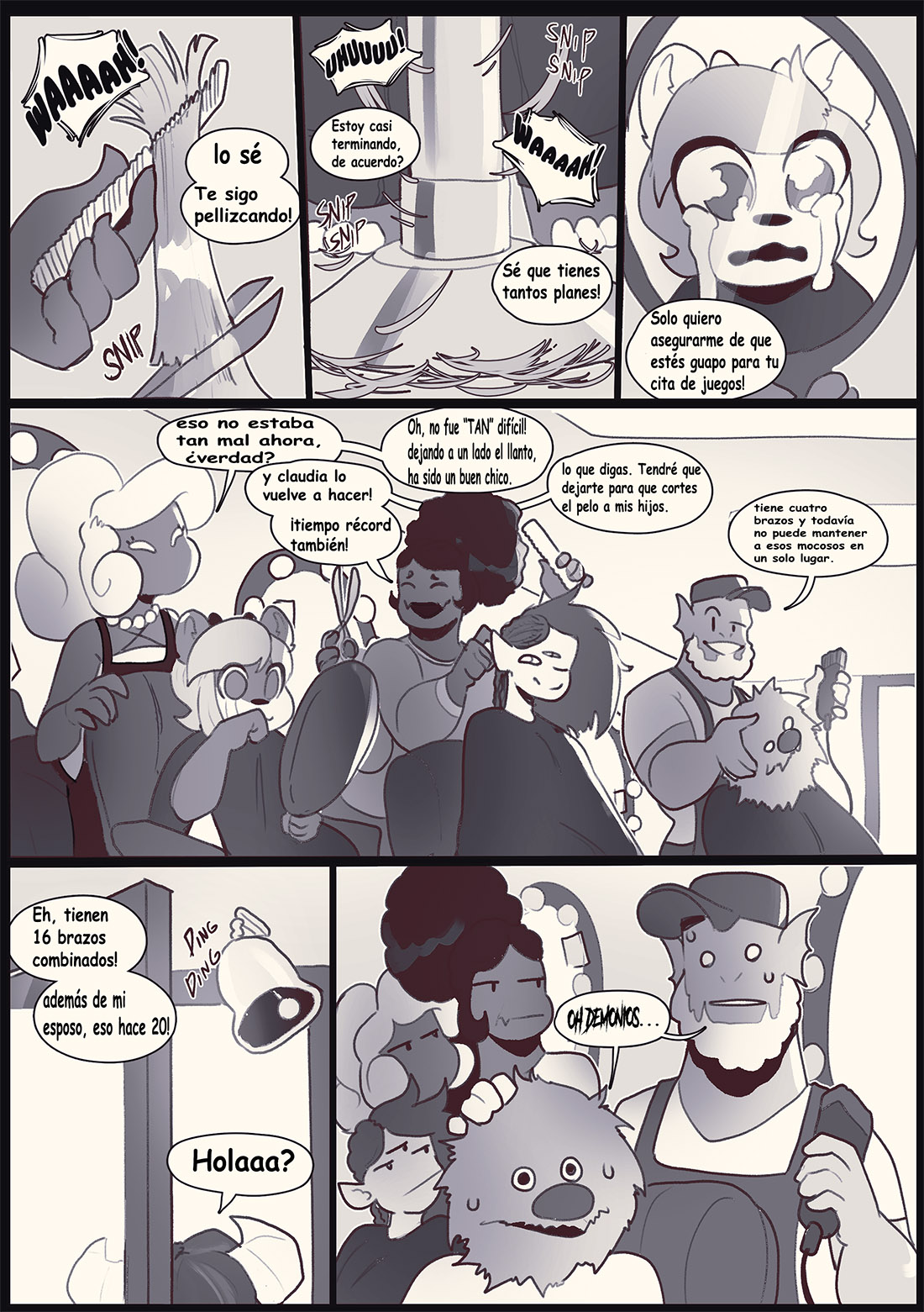 The Dandy Demon 7: Mothers page 3 full