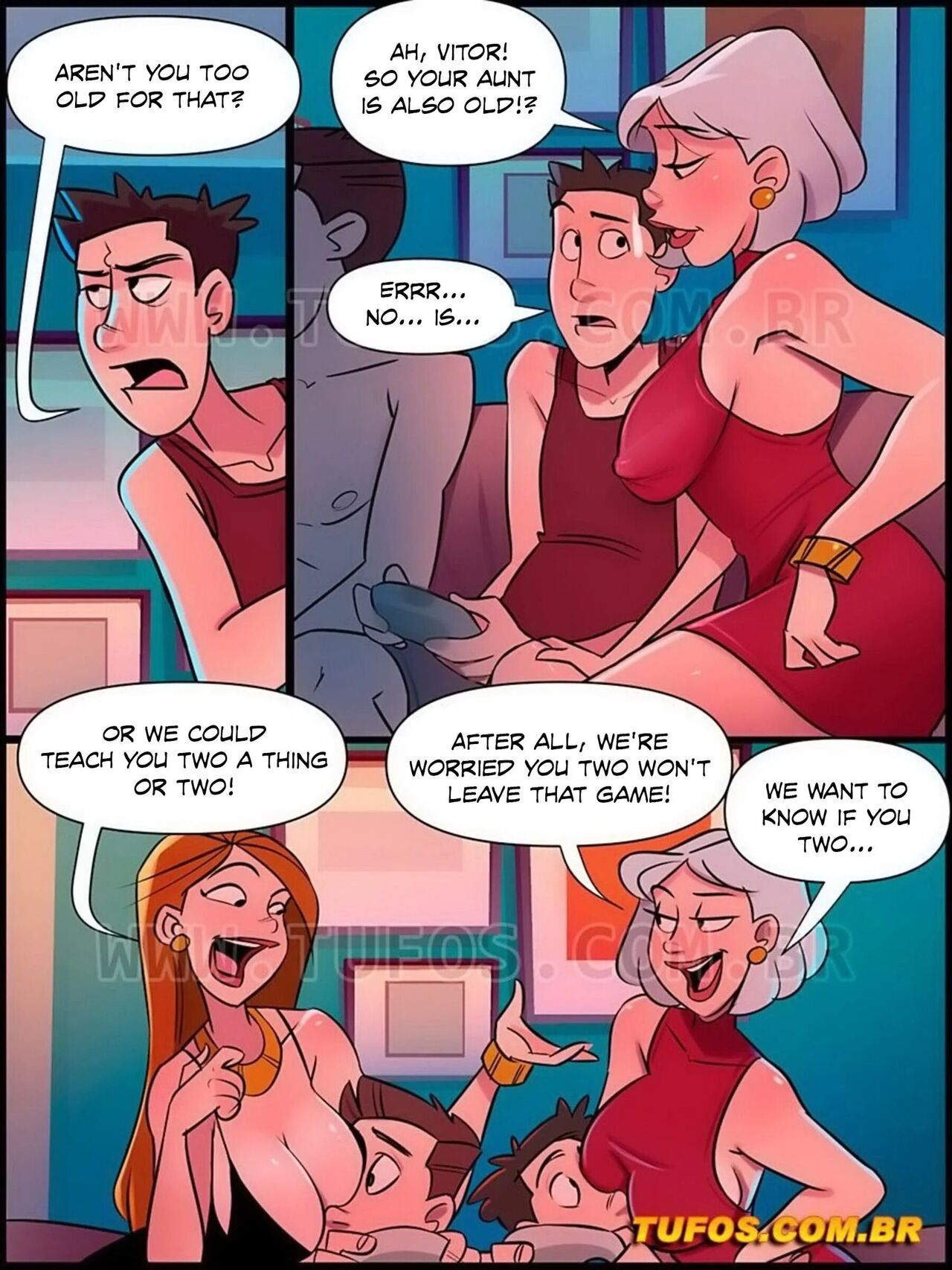 Casa Da Mãe Joana 15 – Swapping Moms – Tufos - english page 8 full