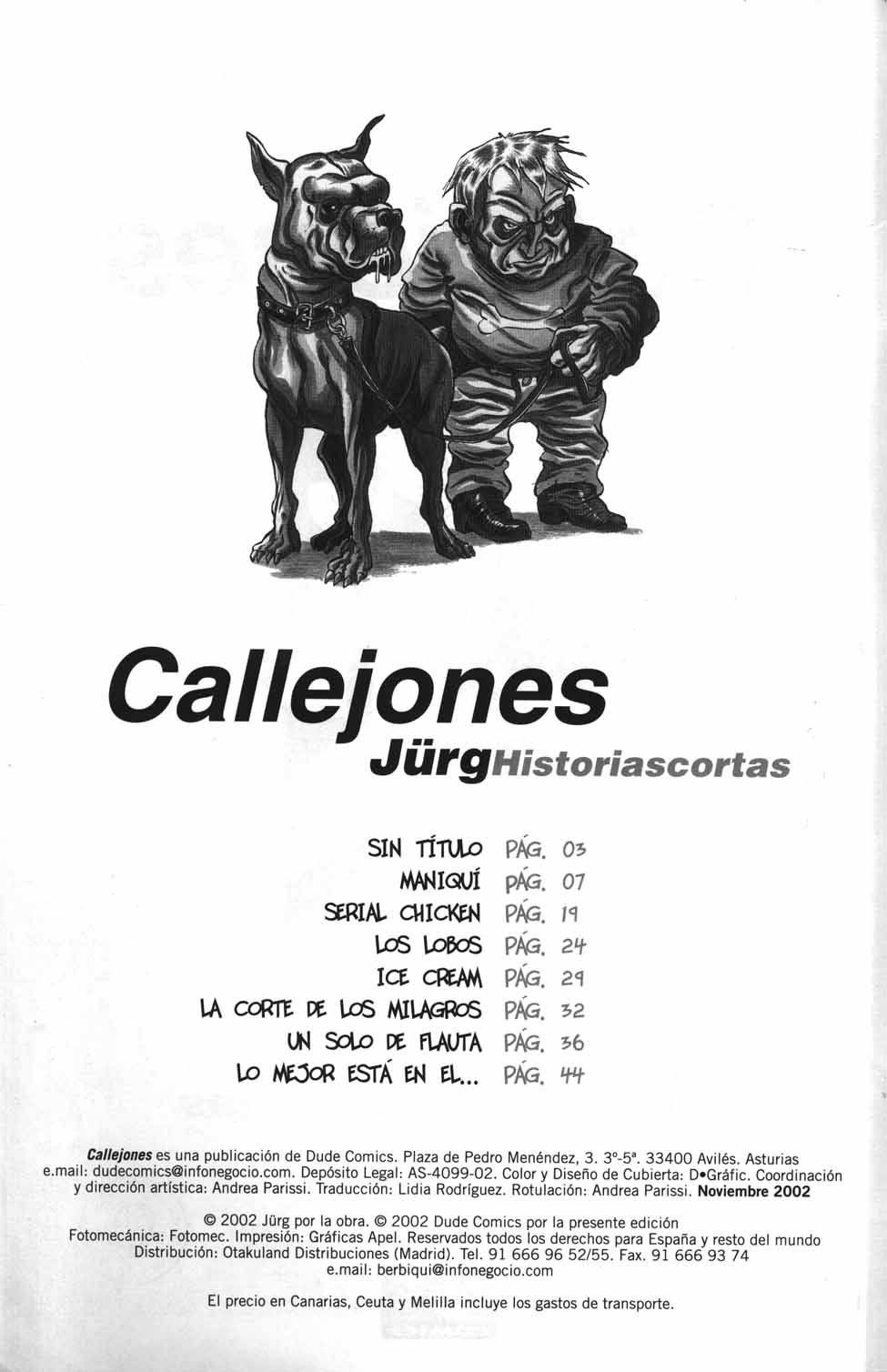 Callejones - Historias Cortas page 3 full