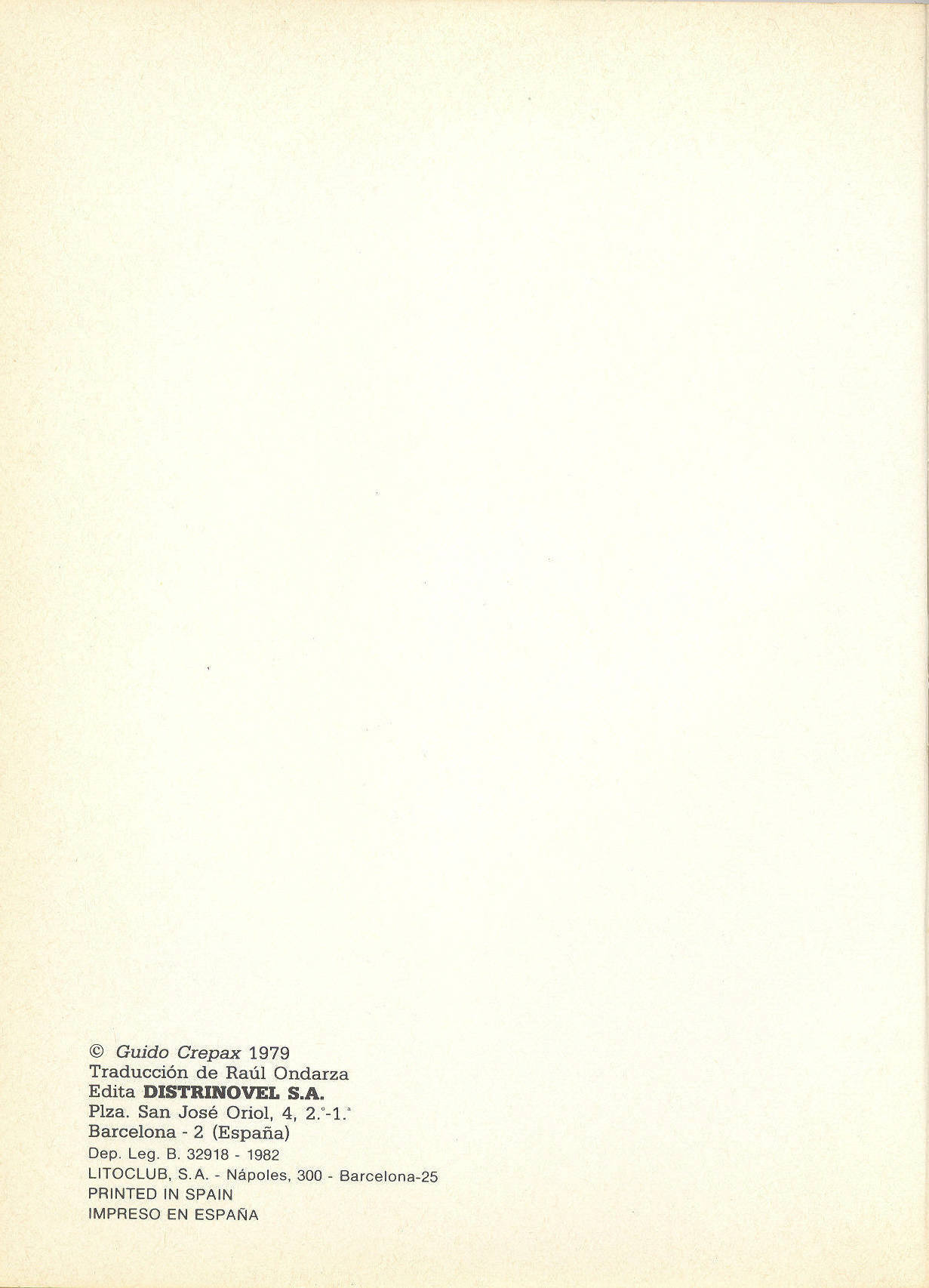 Guido Crepax - Hello, Anita! page 3 full