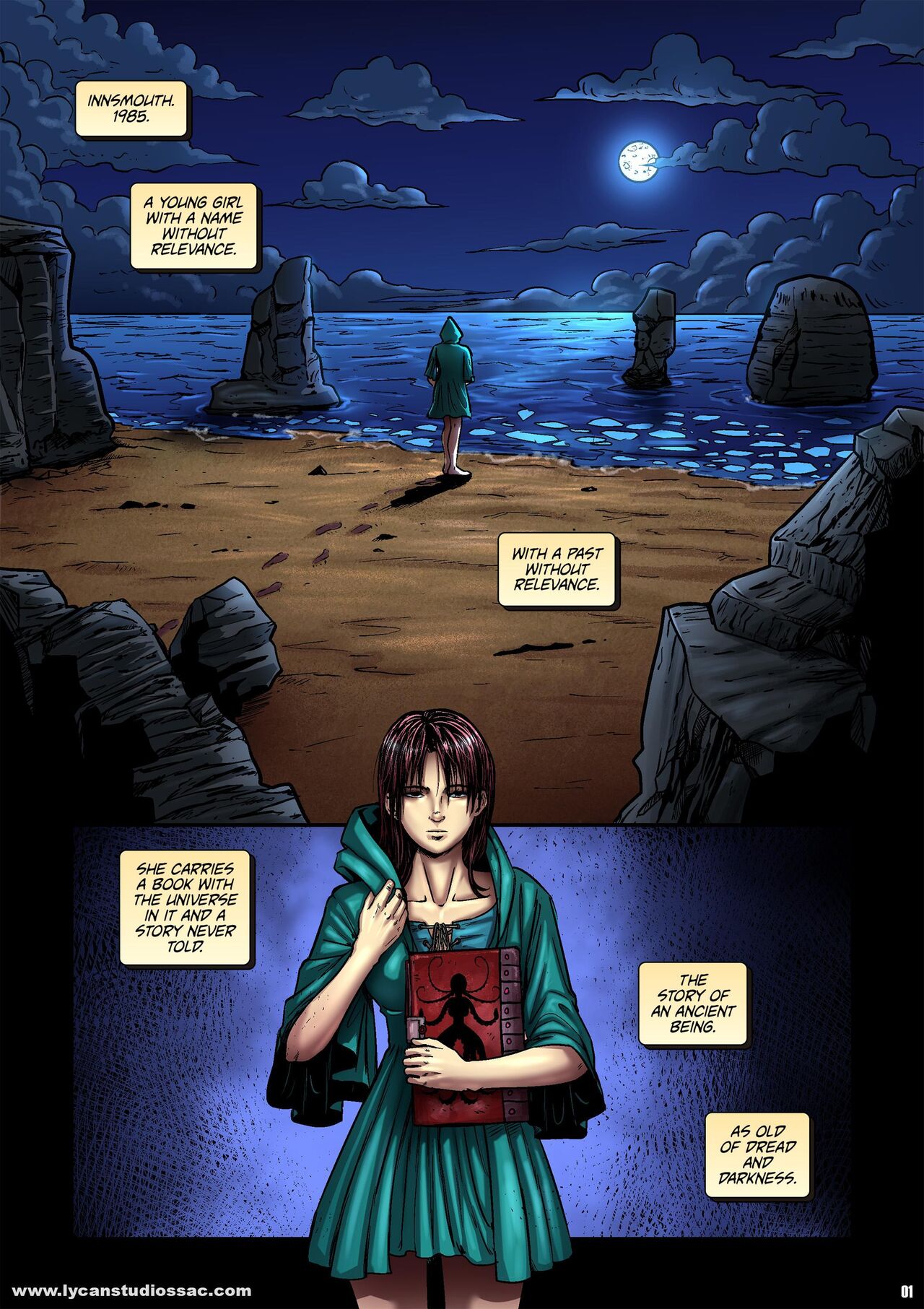 Lovecraft Girl page 4 full