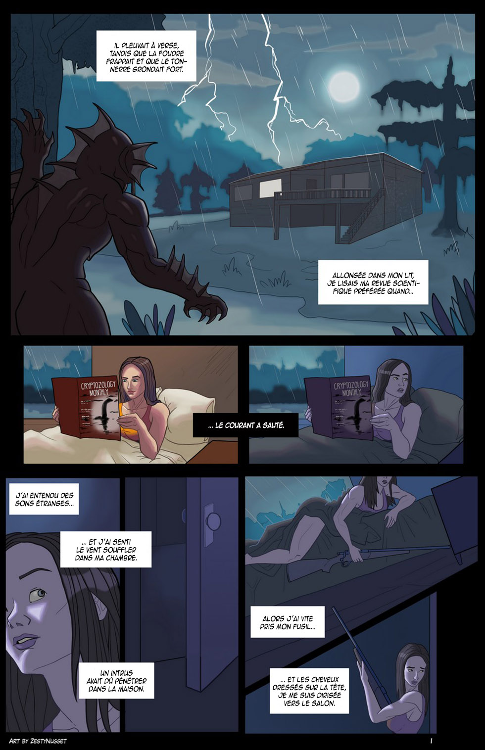 The Horror Who Came From the Tide page 2 full
