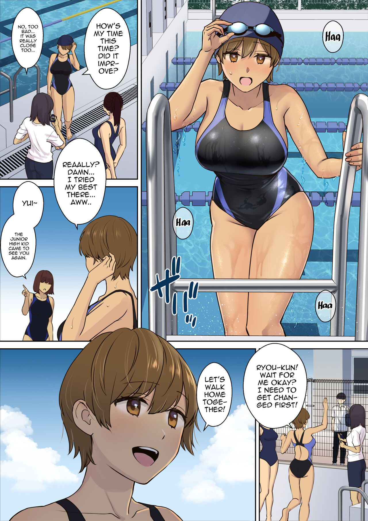 Kanojo no Okaa-san ni Doutei o Ubawareru Hanashi 1 | A Story about a Boy Getting His Virginity Stolen by His  Friend's Mom 1 page 4 full