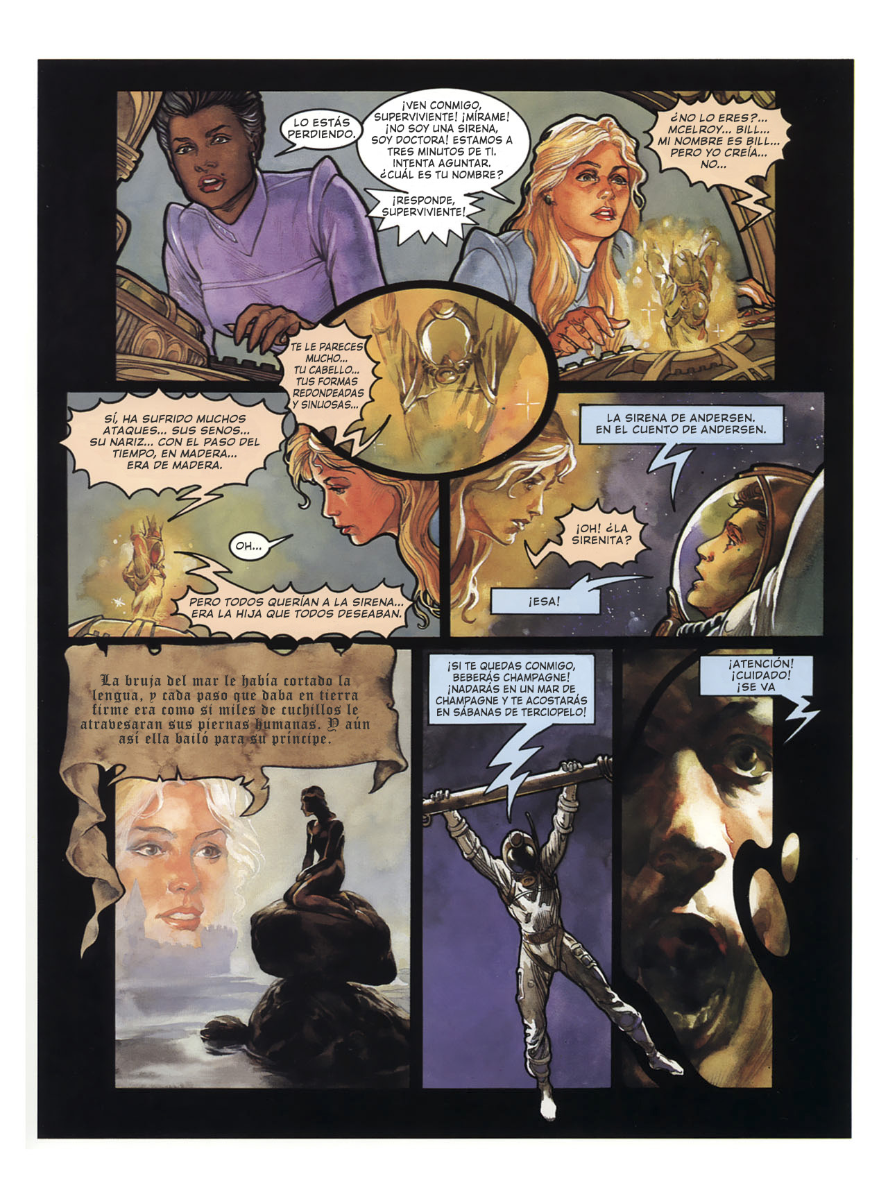 Salut, Les Coquines / Hola, Pillinas 03 - La sirena del espacio page 8 full