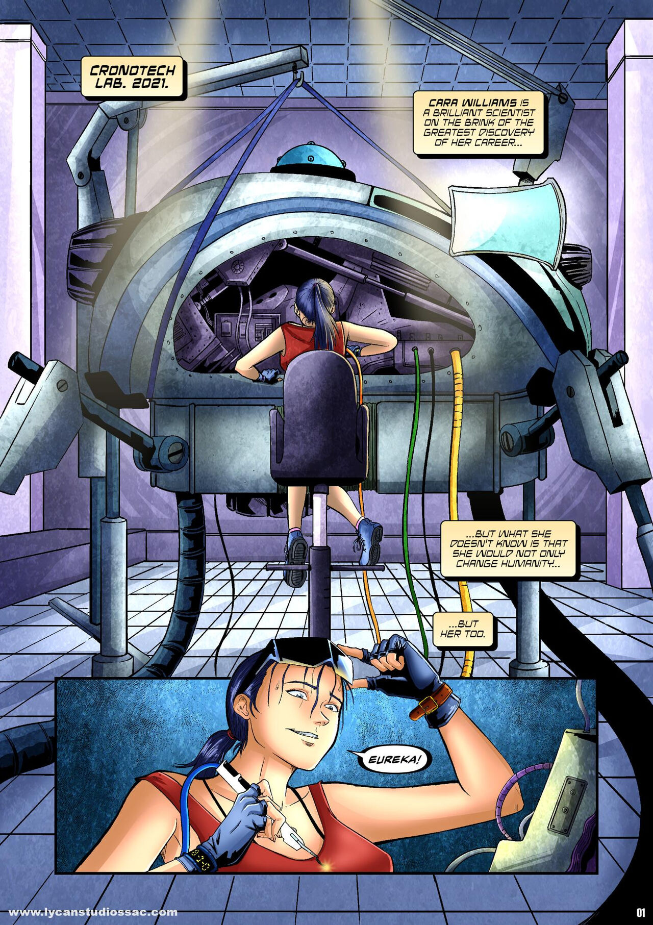 Cara and The Raptor Society page 4 full