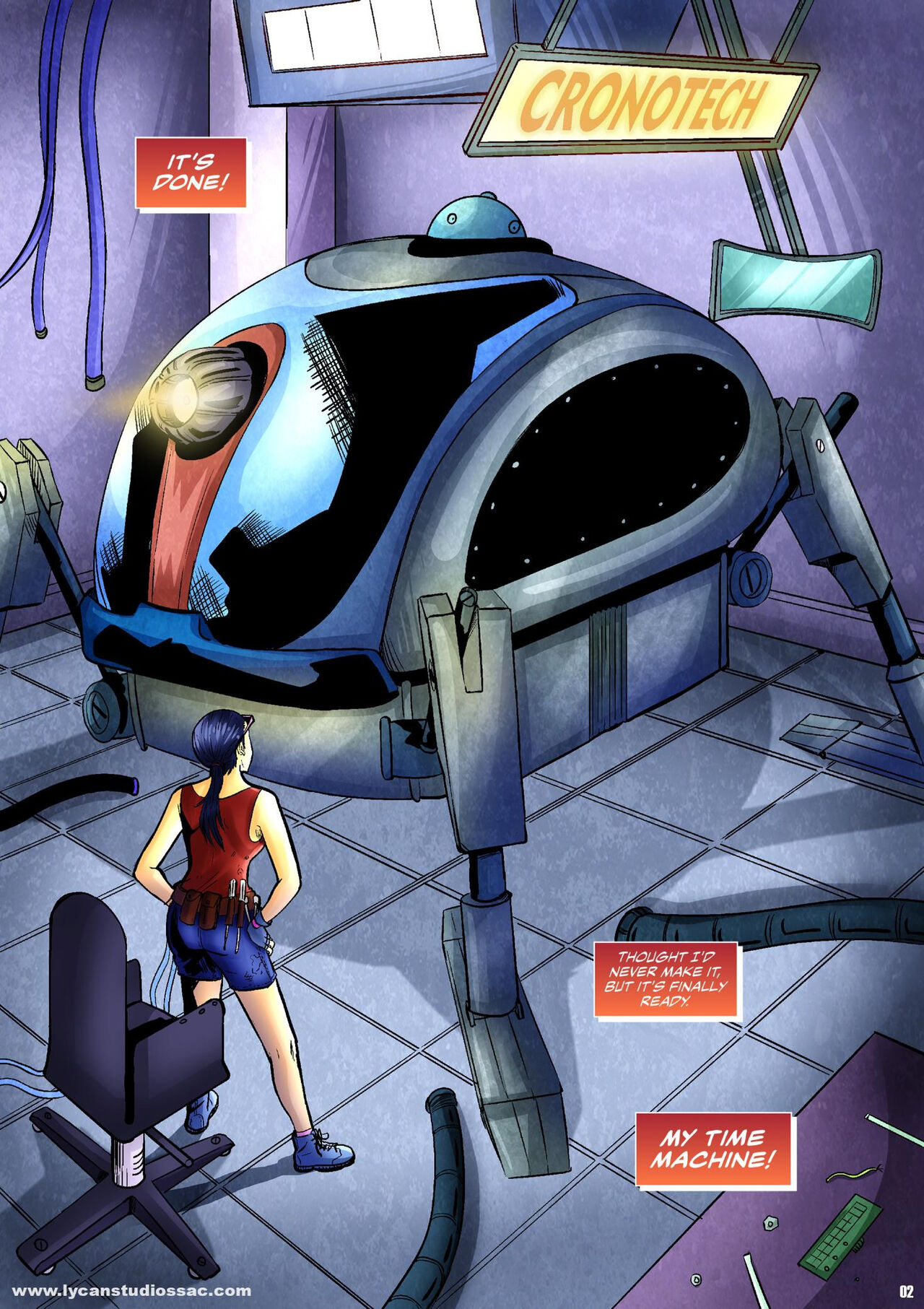 Cara and The Raptor Society page 5 full