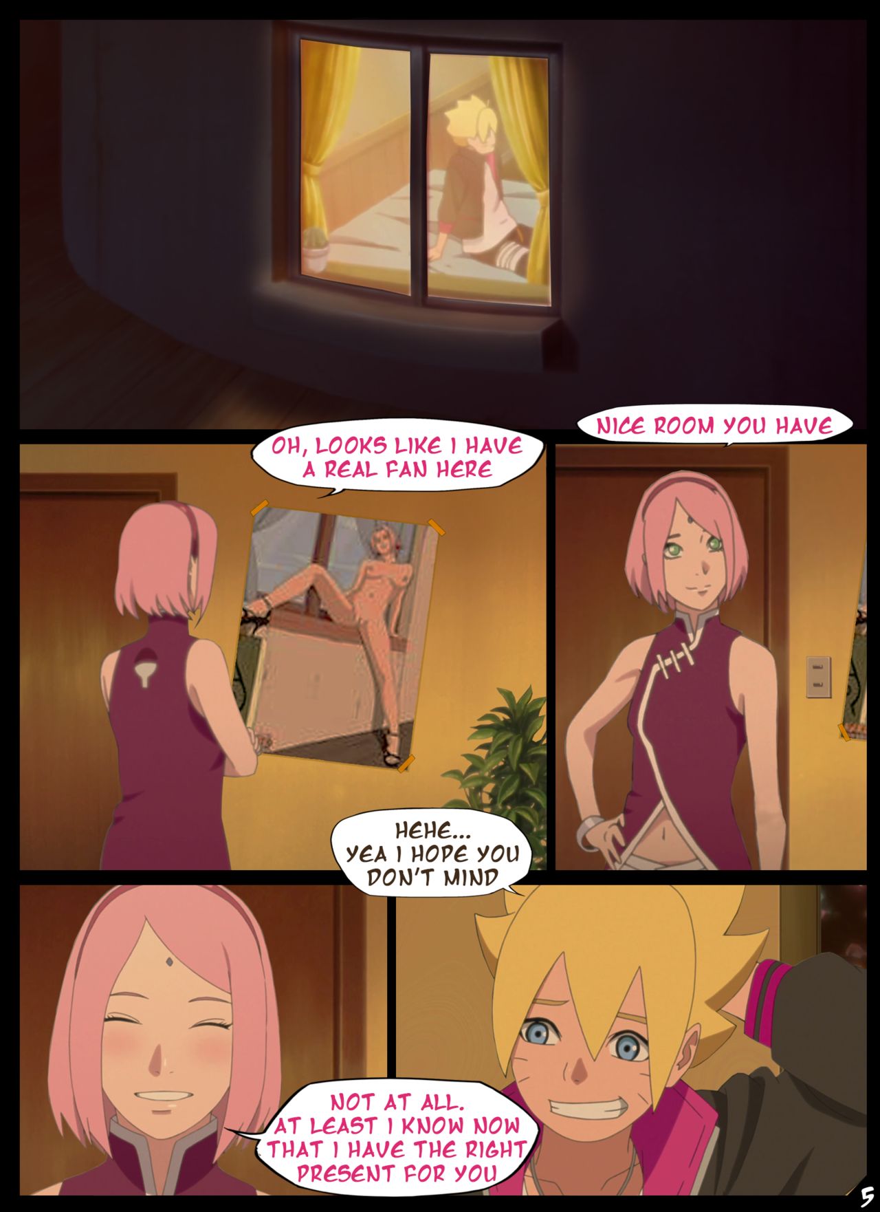 Boruto's Birthday page 6 full