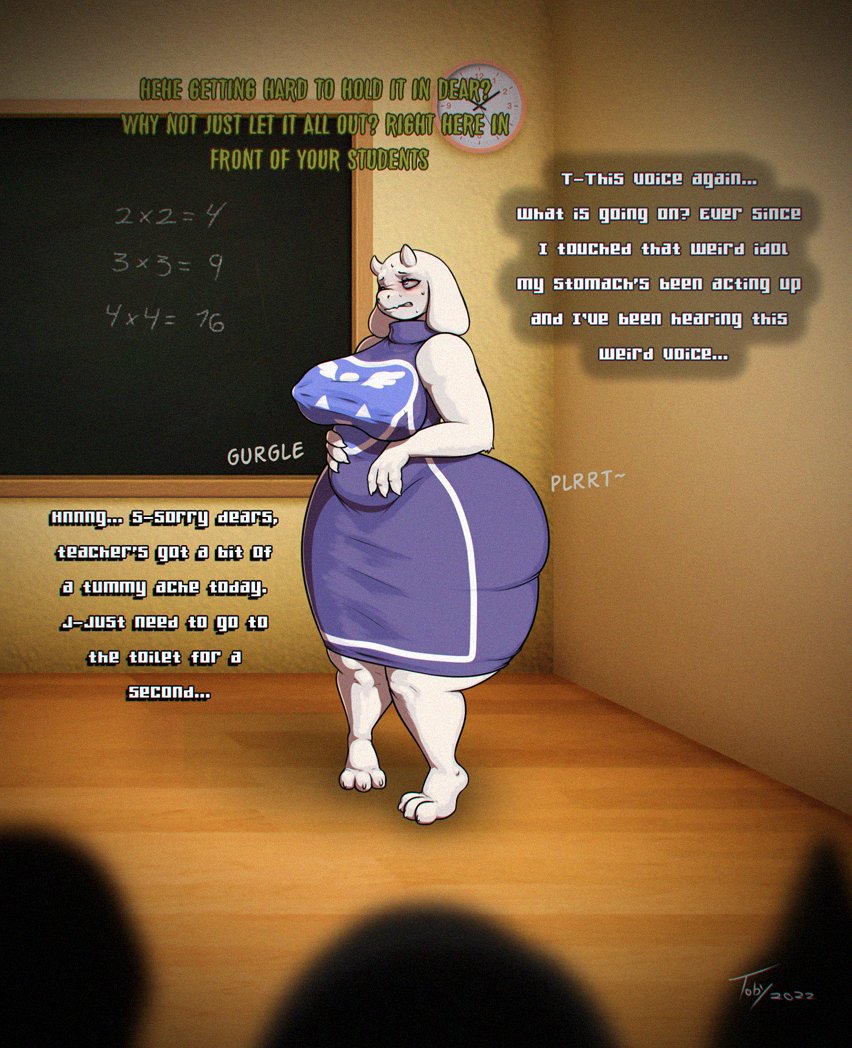 Toriel's corruption - Toby Art page 1 full