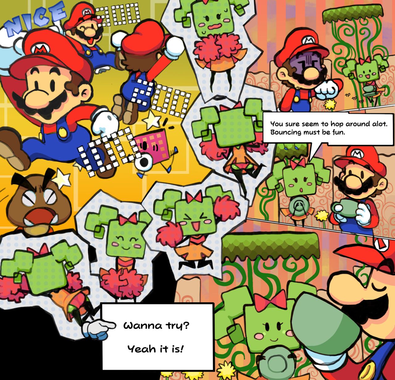Mimi x Mario page 1 full