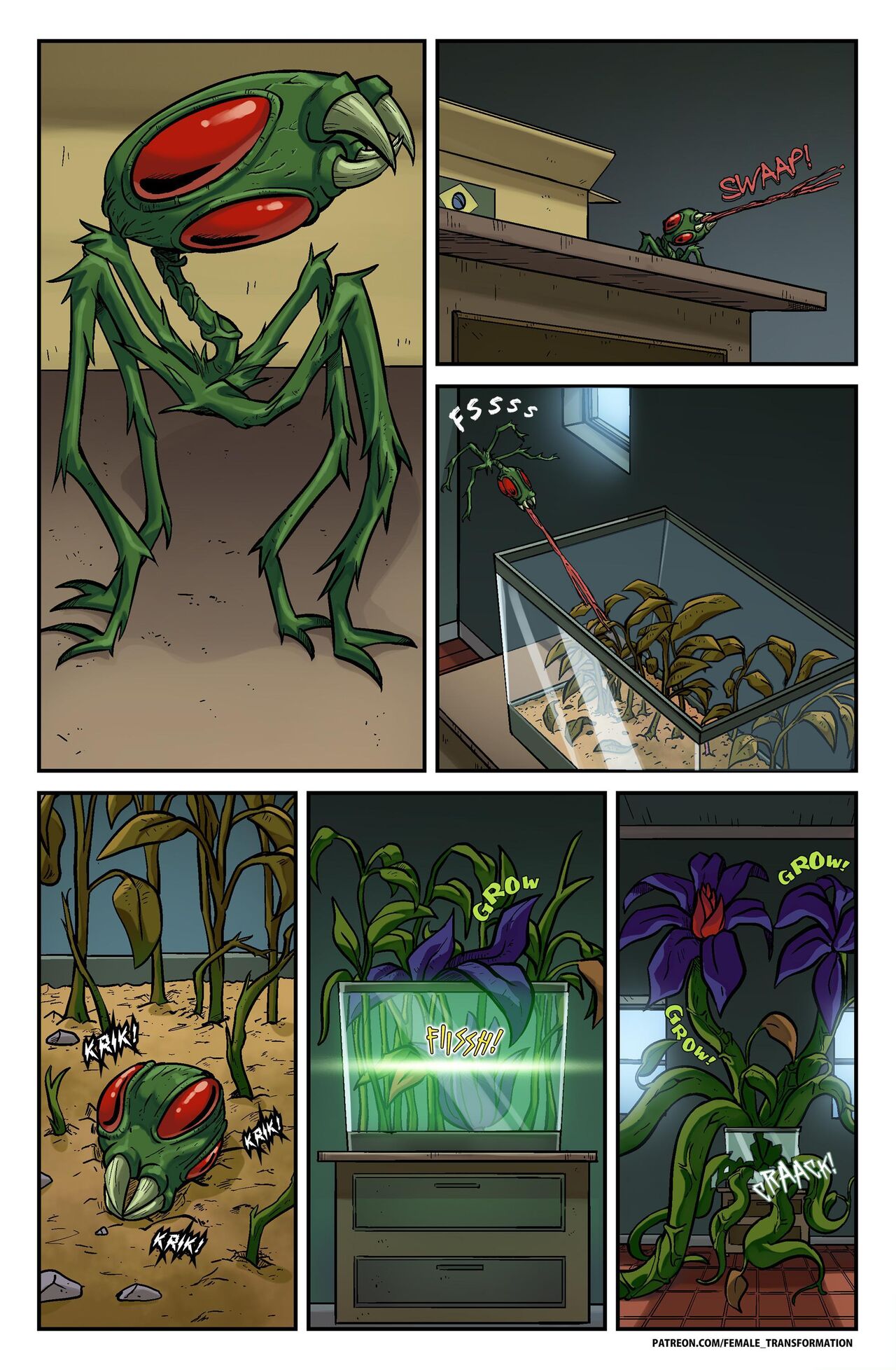 Queen of the Phantom Dryads page 6 full