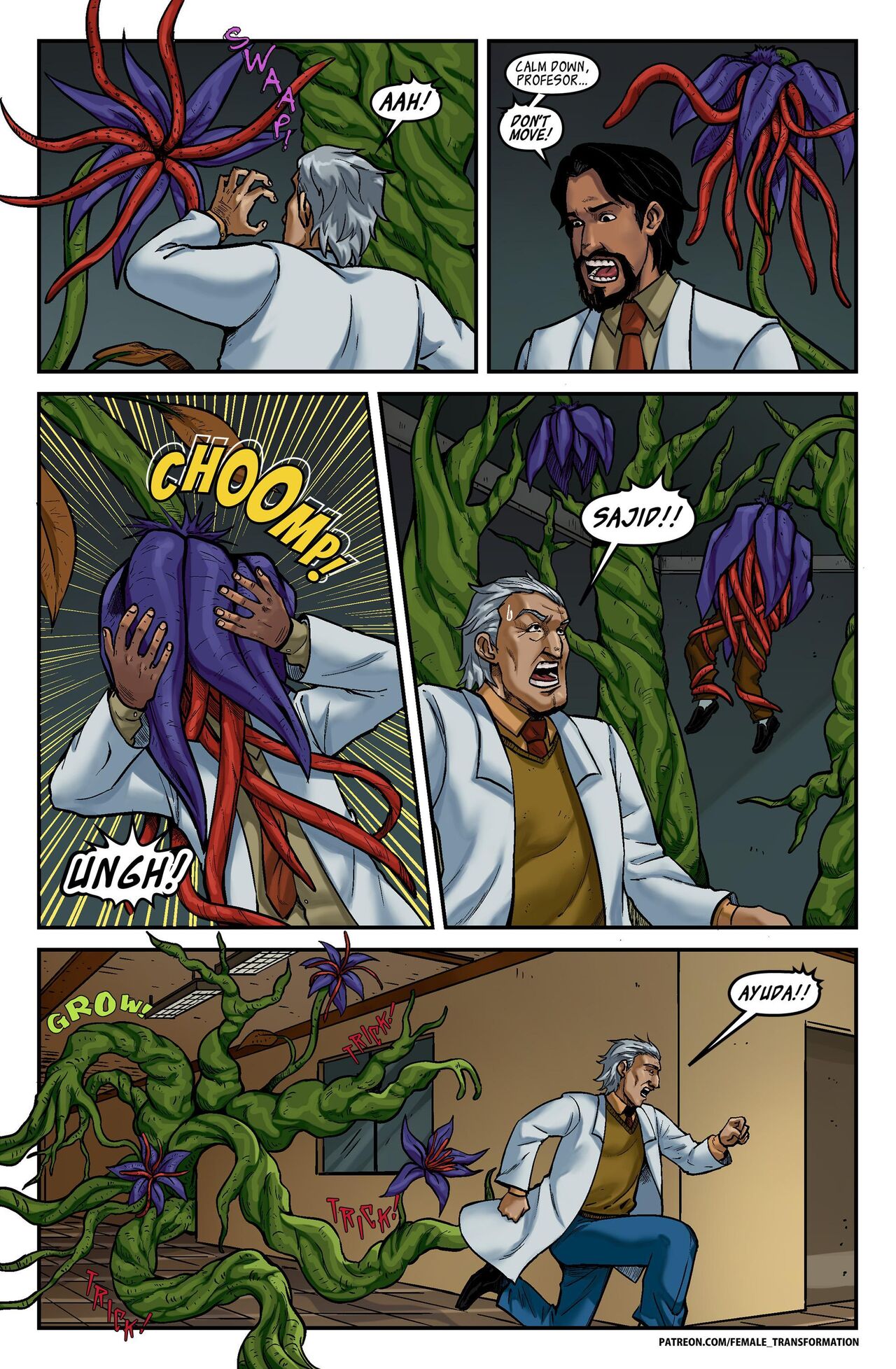 Queen of the Phantom Dryads page 8 full