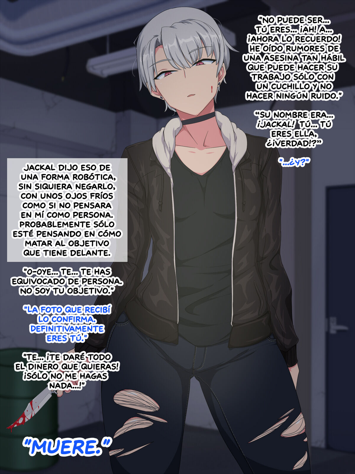 Boyish Onna Koroshiya Saimin Kyonyuuka Sukebe Jinmon | Una Tomboy Asesina es Hipnotizada, Recibe Grandes Tetas y es Interrogada Sexualmente page 5 full