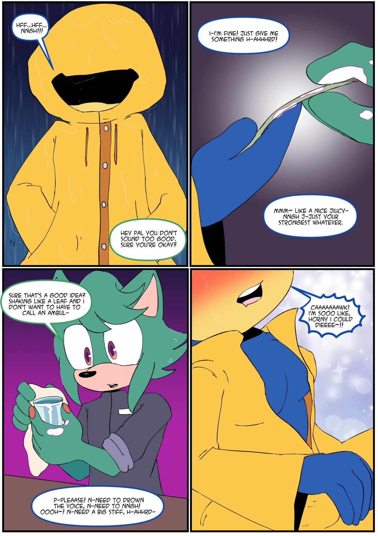 Gotta Girl Fast #6: Into the Fluffy-Verse page 1 full