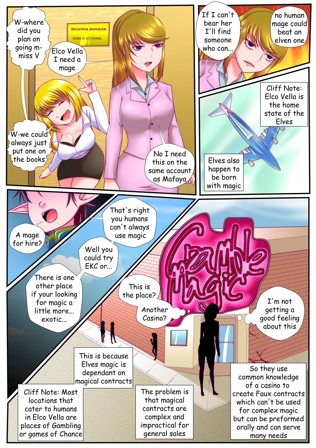 The Bigger the Boss: The Harder They Fall Uncensored page 10 full