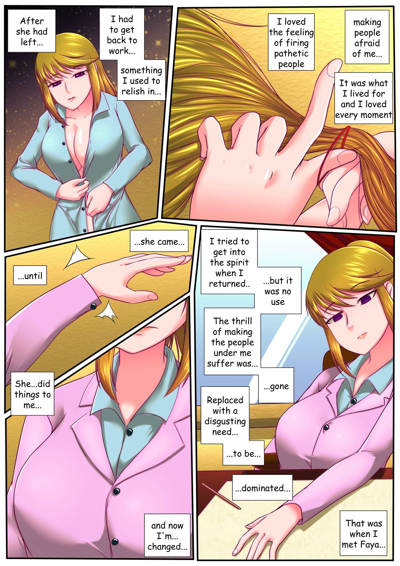 The Bigger the Boss: The Harder They Fall Uncensored page 8 full