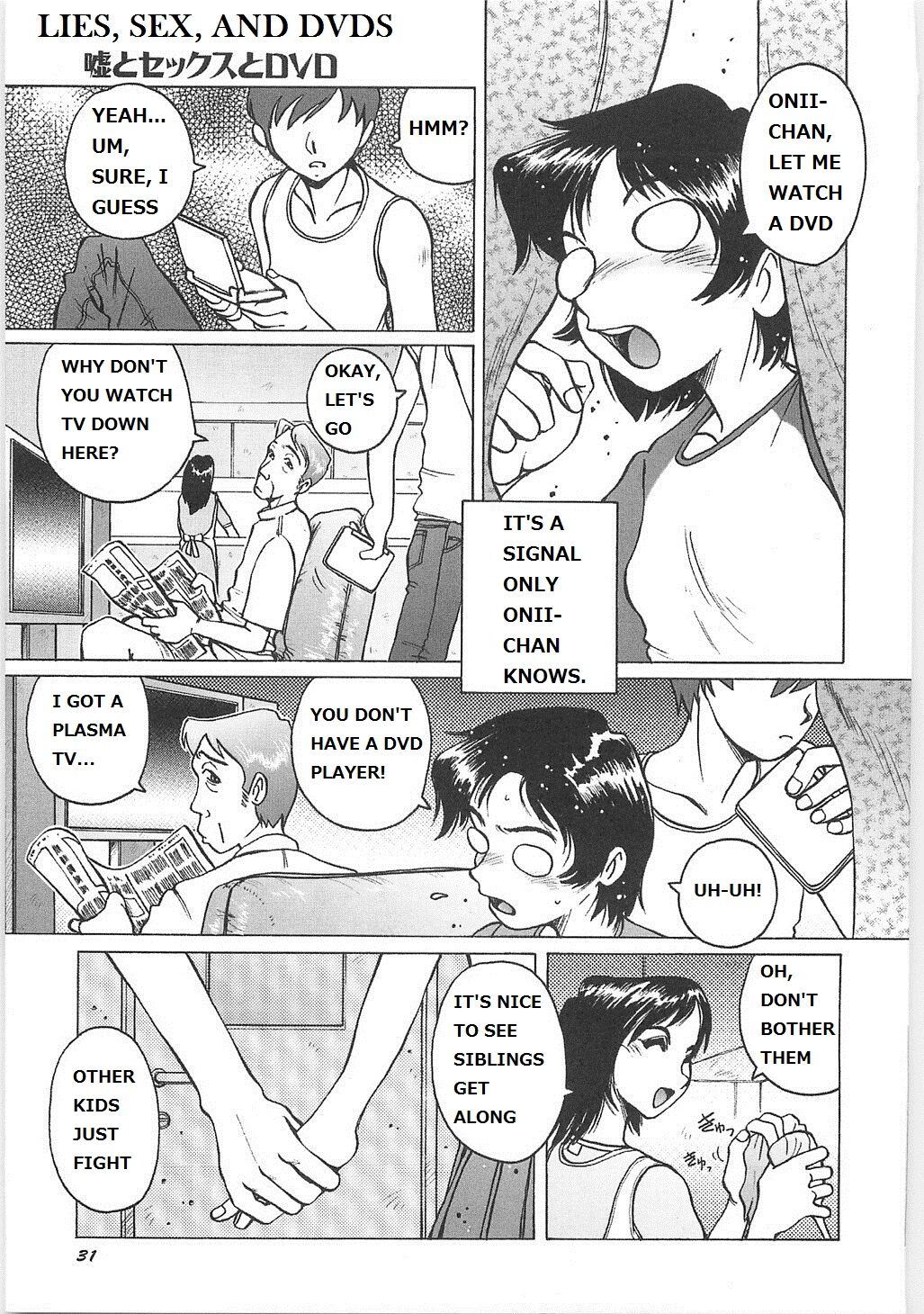 Lies, Sex and DVDs page 1 full