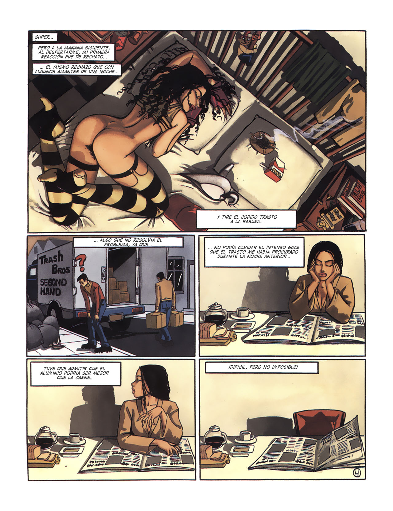 Salut, Les Coquines / Hola, Pillinas 04 – Duro con el sexo débil page 7 full