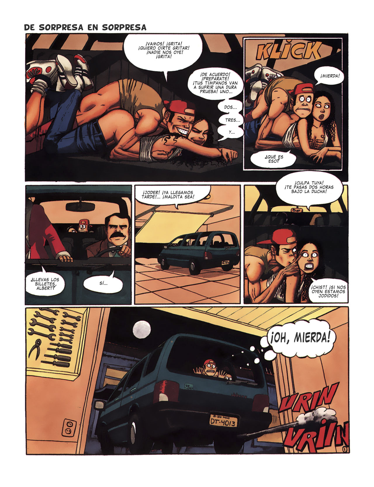 Salut, Les Coquines / Hola, Pillinas 04 – Duro con el sexo débil page 9 full