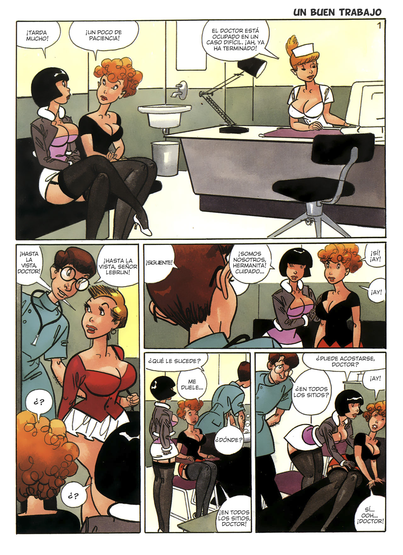 Salut, Les Coquines / Hola, Pillinas 07 – Cuando el sexo funciona, ¡todo funciona! page 4 full