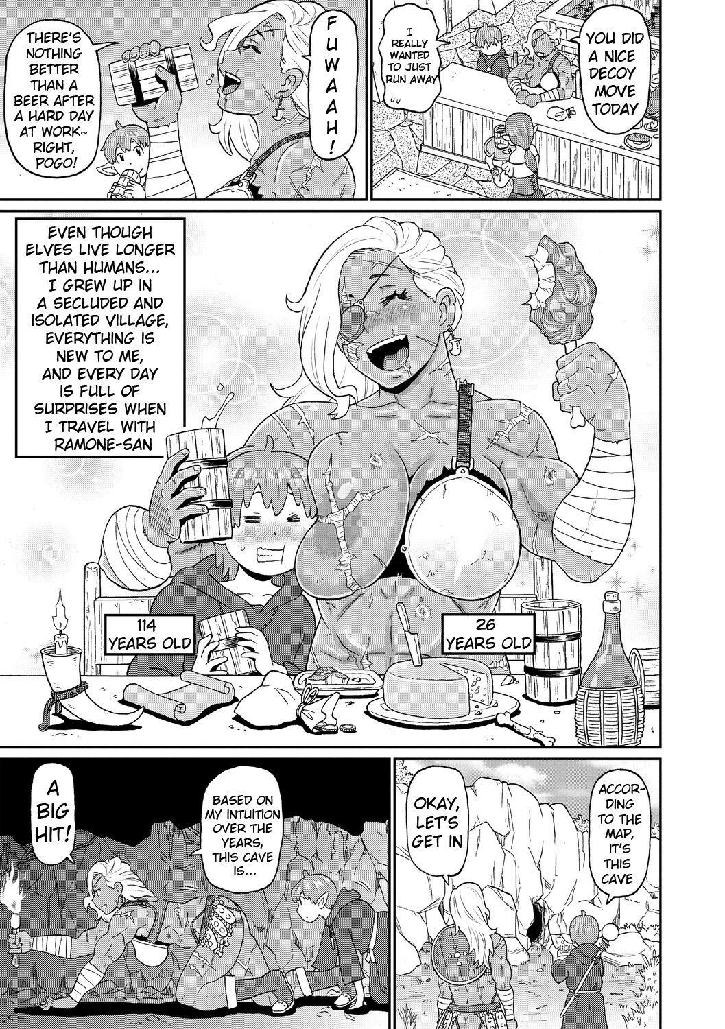 Rekisen no Onna Senshi to Boku no Tabi Chapter 1-2 page 3 full