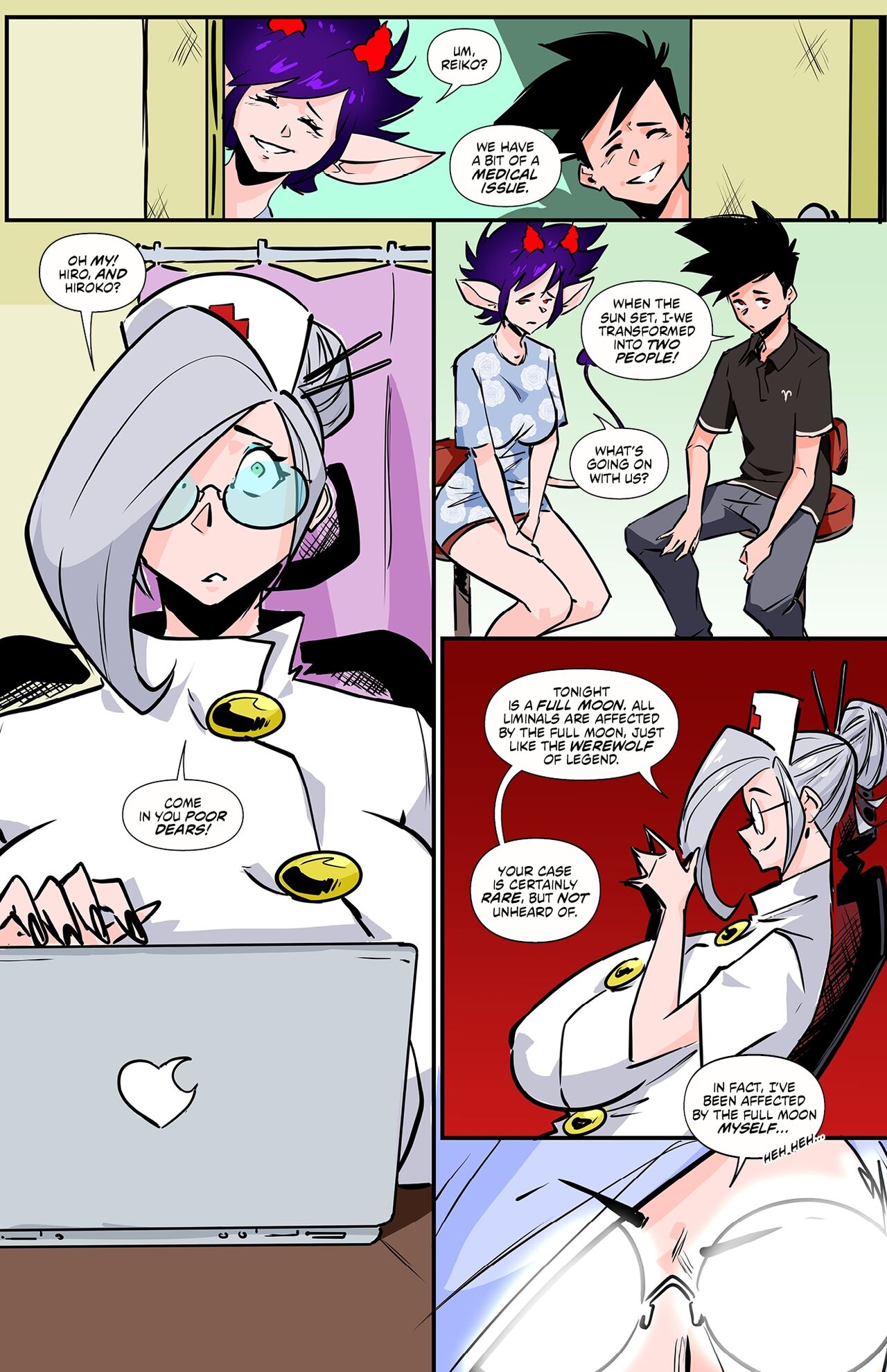Monster Girl Academy Issue 15 page 4 full