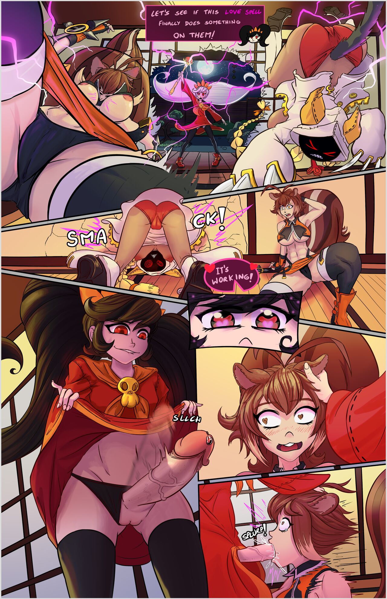 Magic Fight. page 1 full