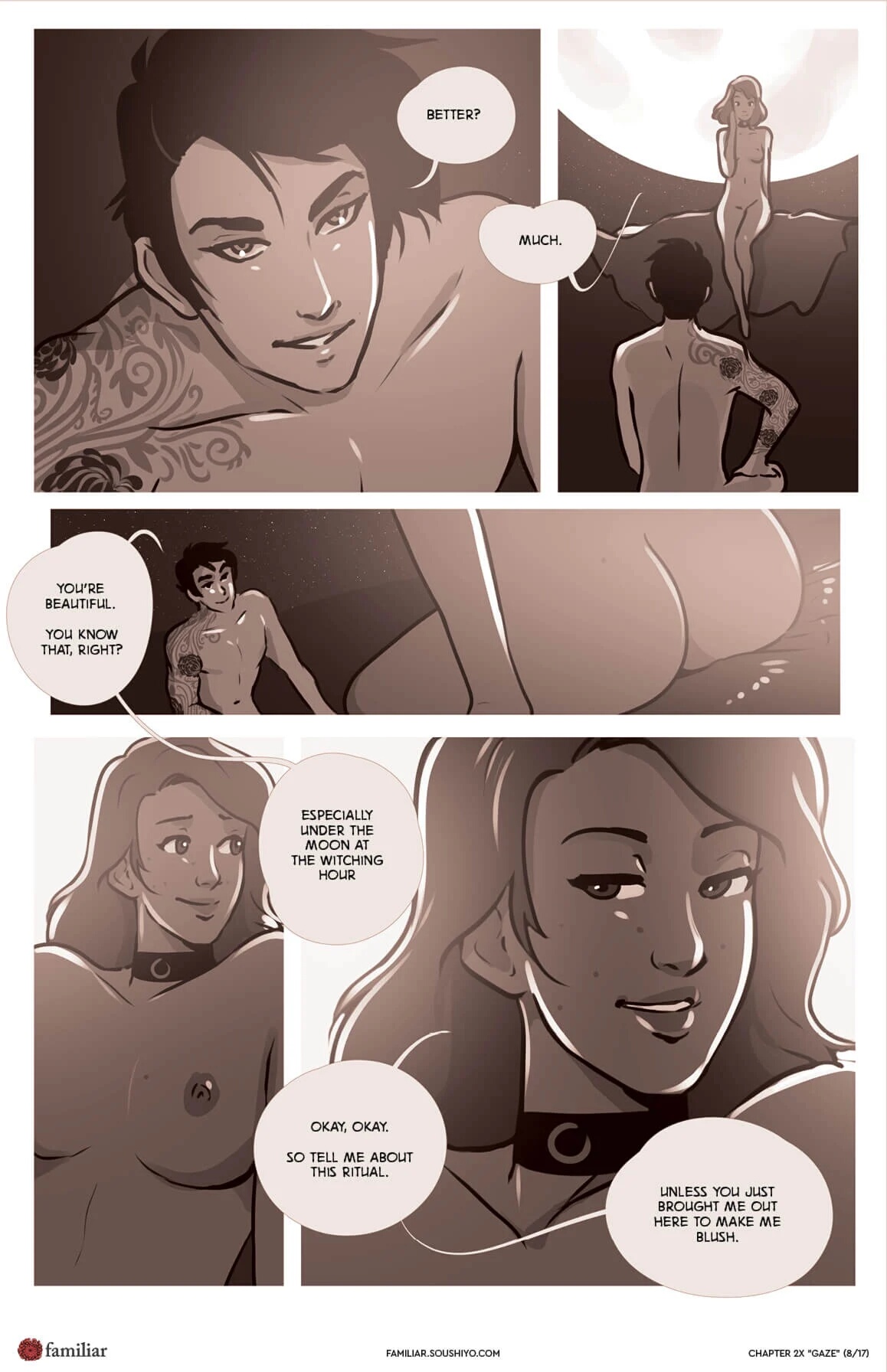 Familiar  - Act 2 - Chapter 11.5 - Gaze - english page 9 full