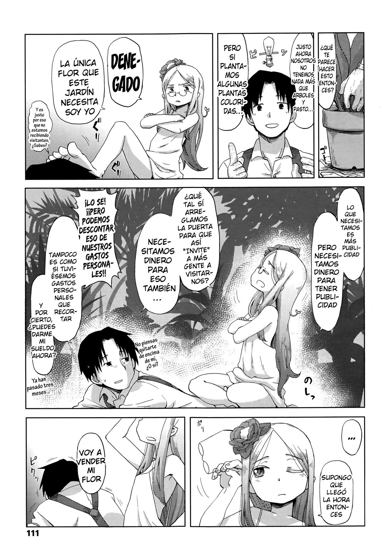 Hana no Kokoro to Keieijutsu - The Heart Of A Flower, & Its Care page 7 full