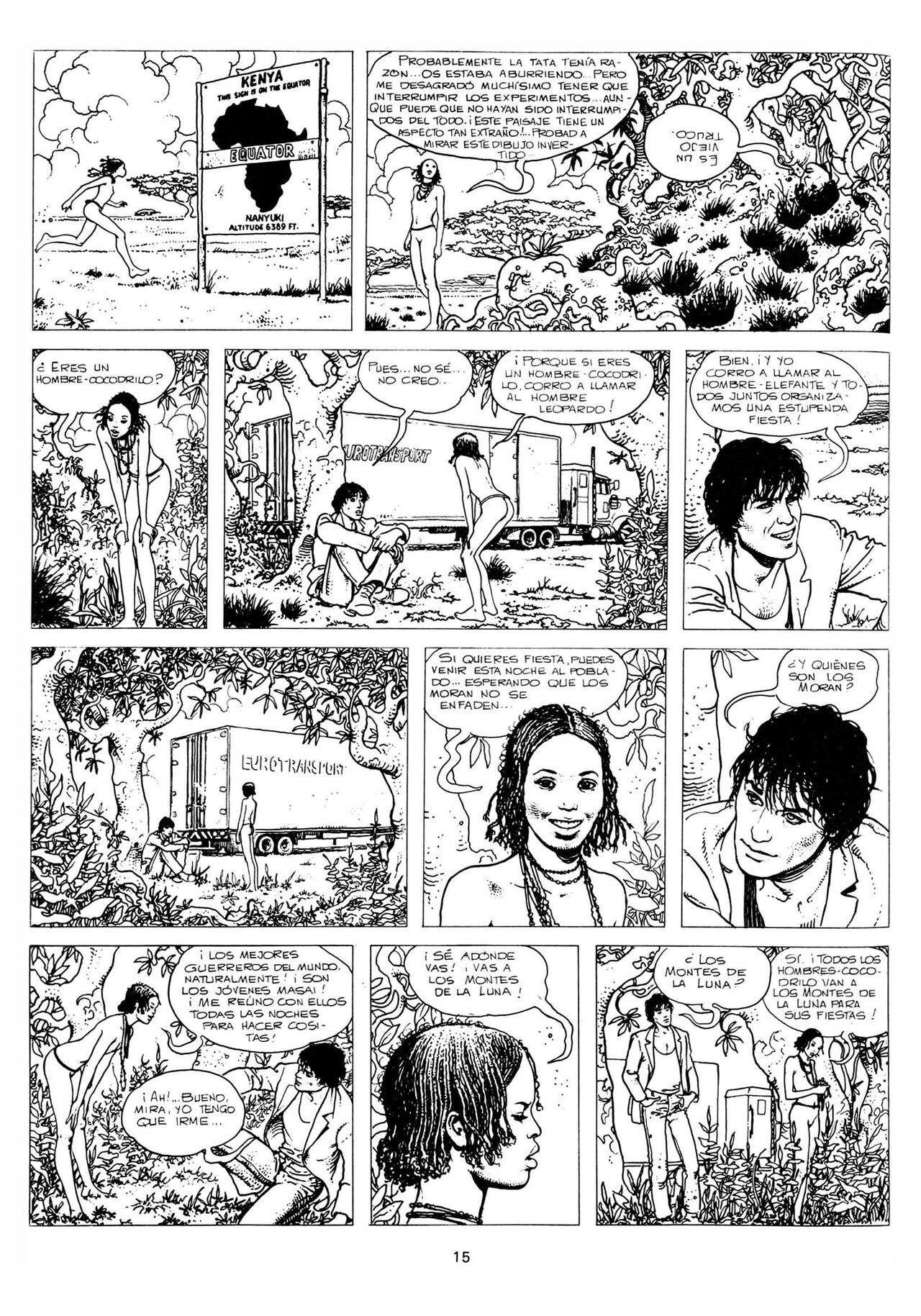 Las Aventuras Africanas De Giuseppe Bergman 2 page 10 full
