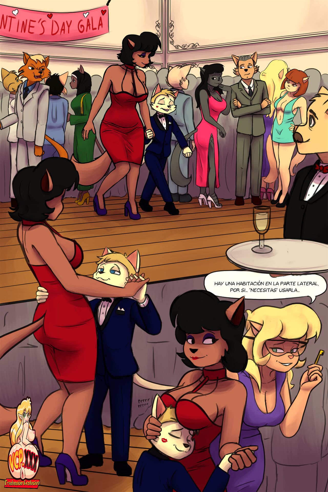 Valentine's Gala   -  - Complete page 1 full