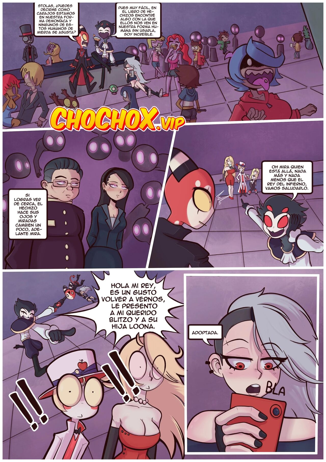 Hazbin Hotel: Demonic Infidelity page 5 full