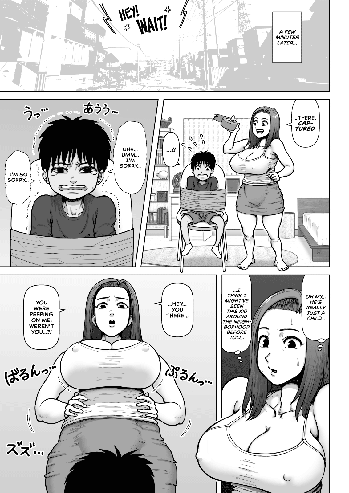 Bakunyuu Onee-san to Asedaku Sex Shimakutta Hanashi | How I Had Intense, Sweaty Sex With An Extremely Busty Onee-san page 5 full