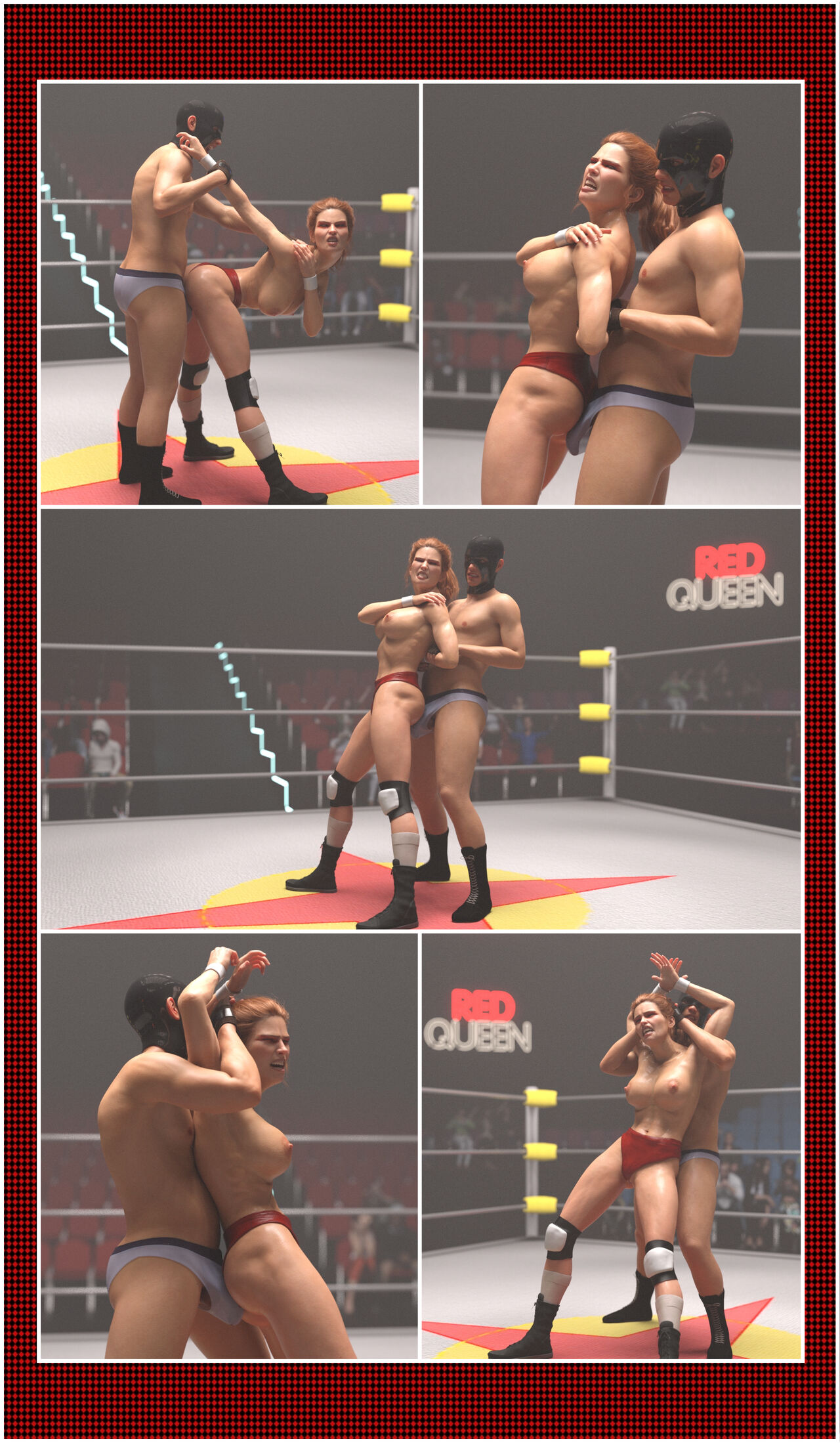 Agony & Ecstasy Combat - Red Queen page 10 full