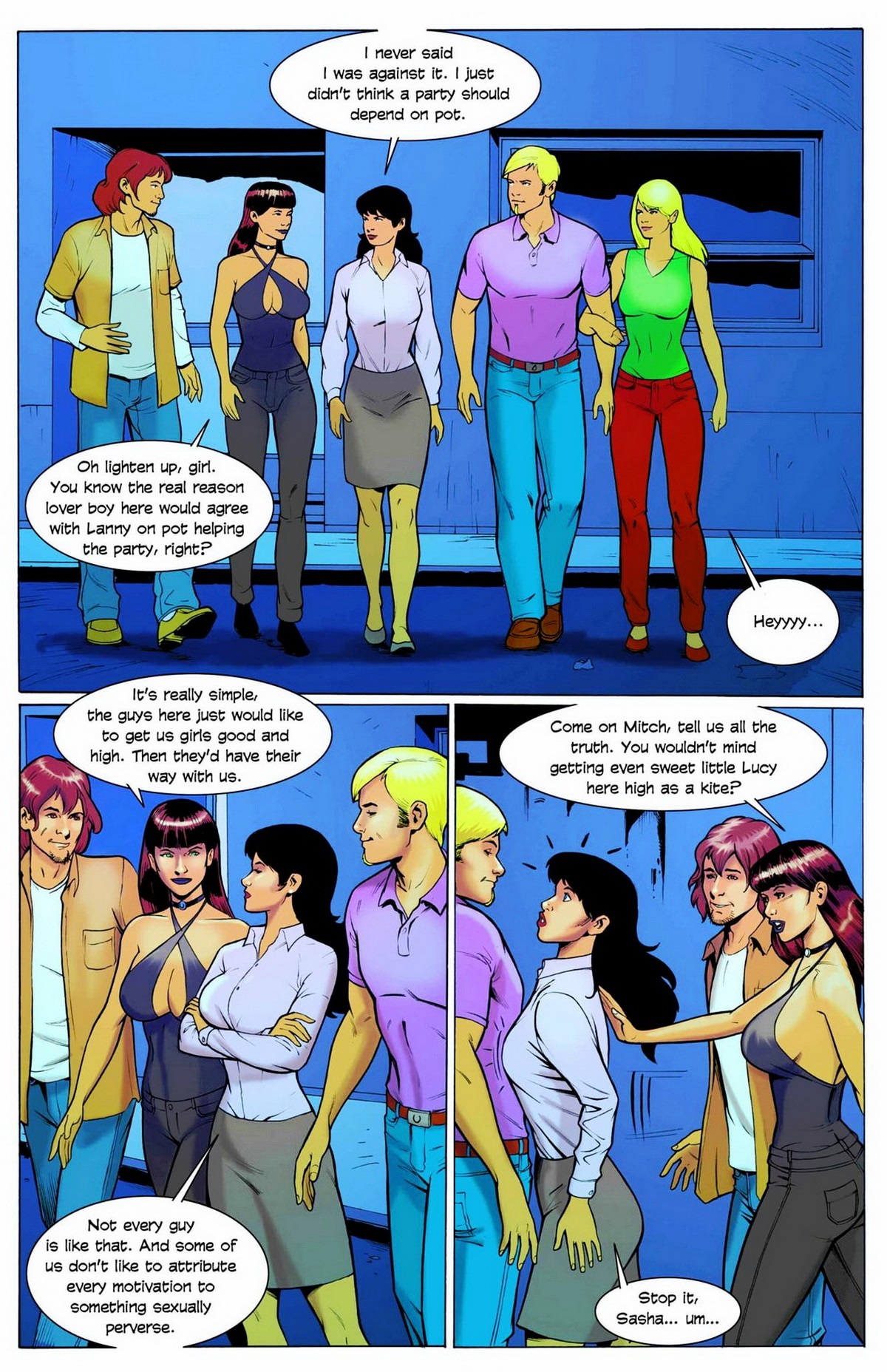BotComics - Getting High page 4 full