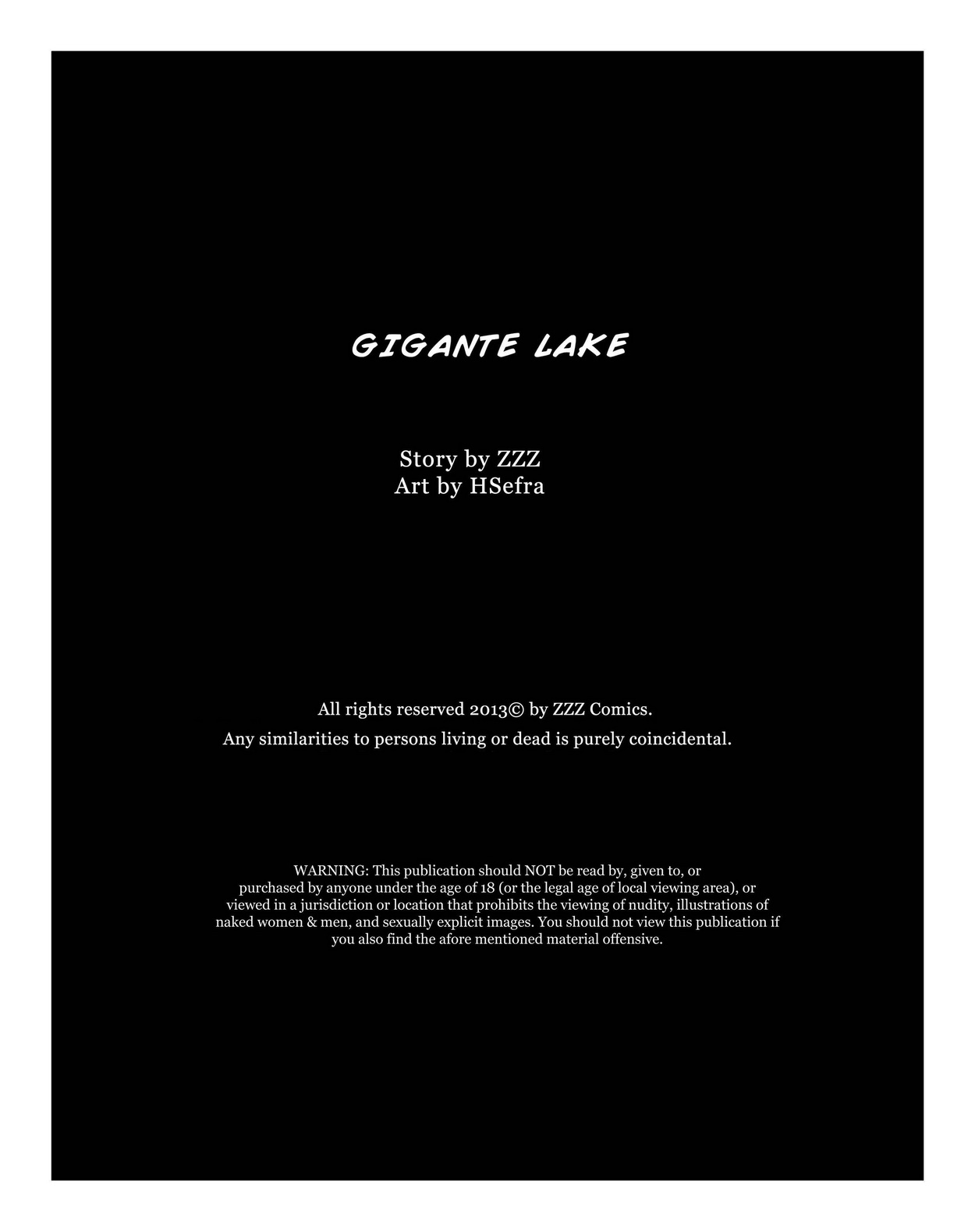 ZZZ Comics - Gigante Lake page 2 full