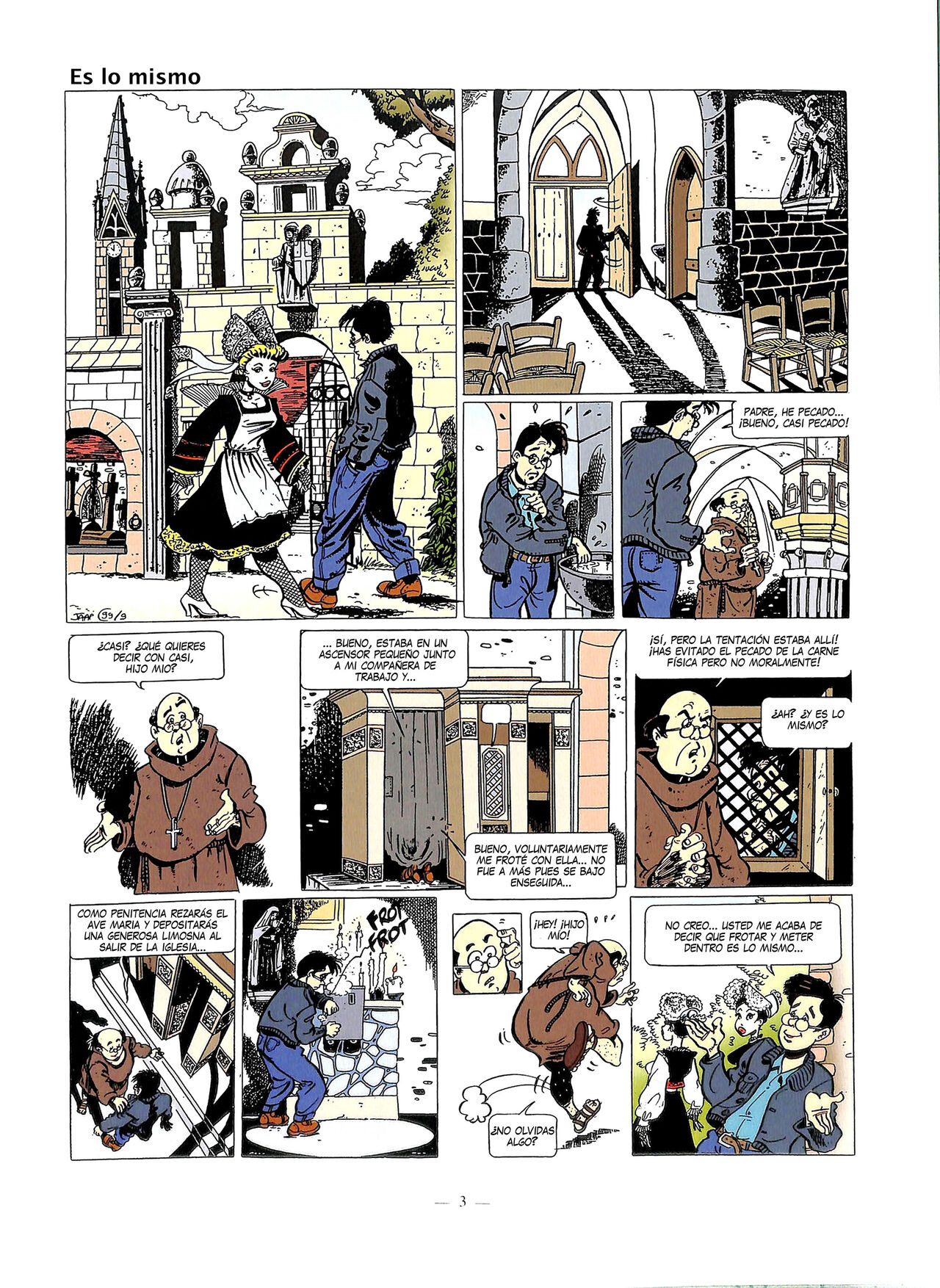 Salut, Les Coquines / Hola, Pillinas 08 – Chistes verdes page 4 full