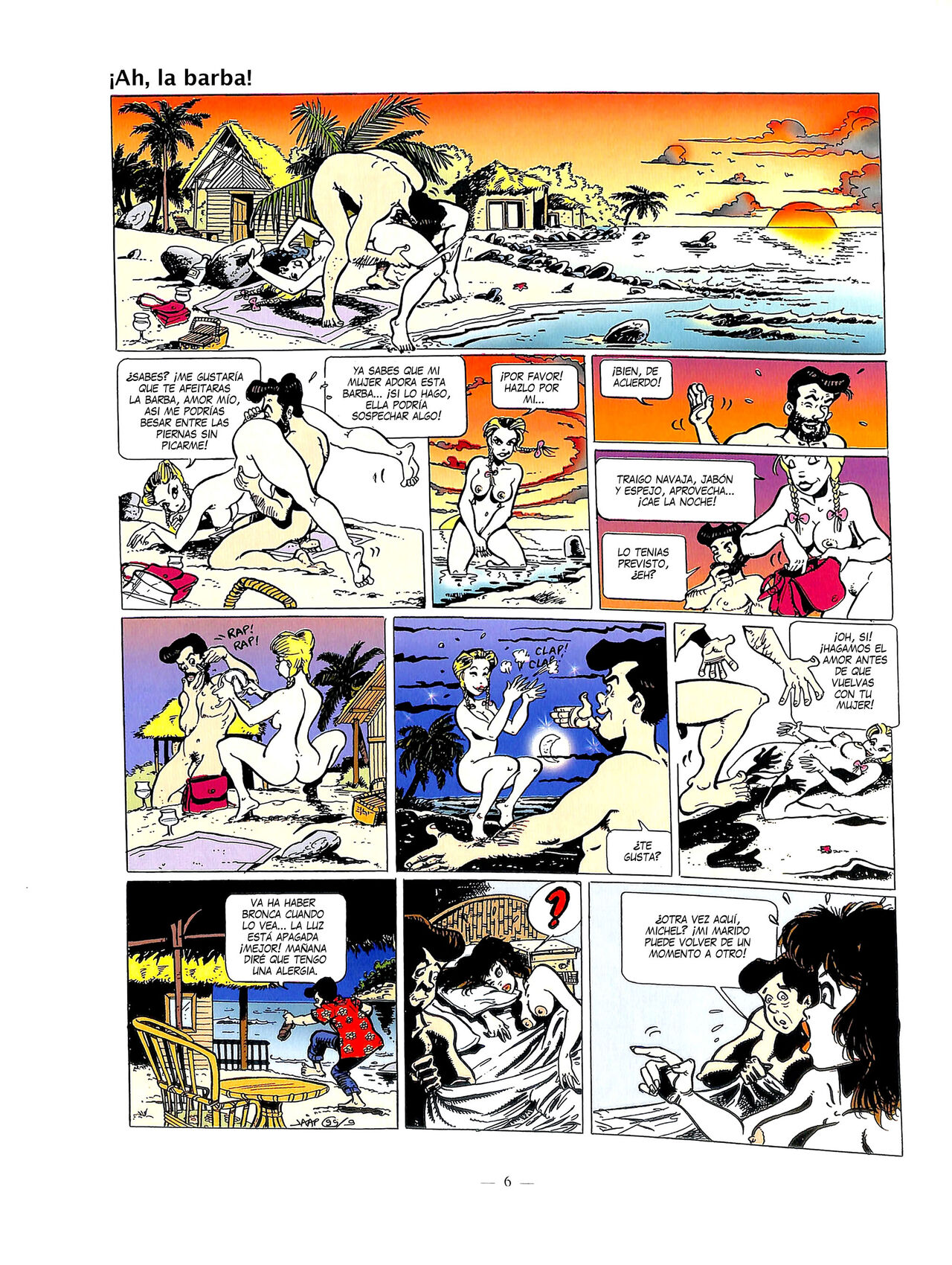 Salut, Les Coquines / Hola, Pillinas 08 – Chistes verdes page 7 full