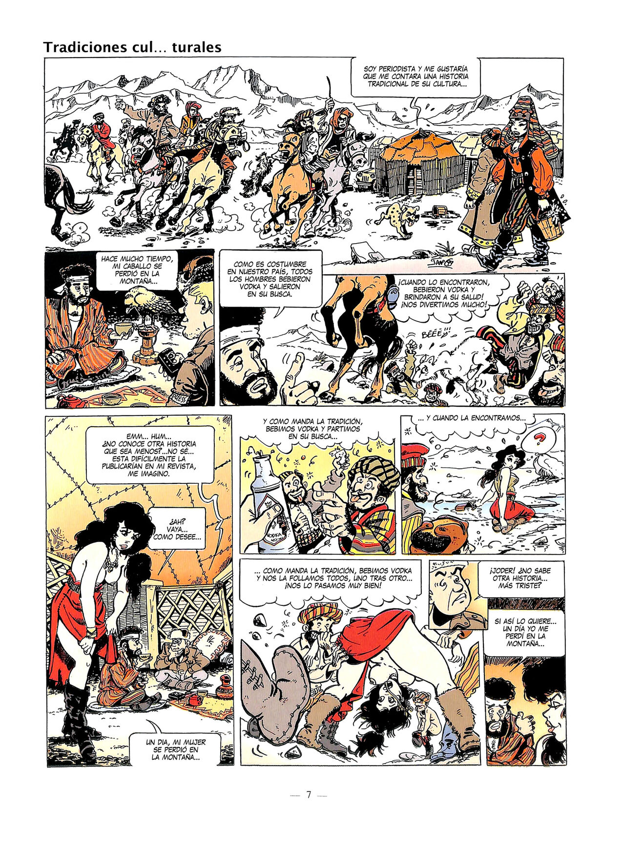 Salut, Les Coquines / Hola, Pillinas 08 – Chistes verdes page 8 full
