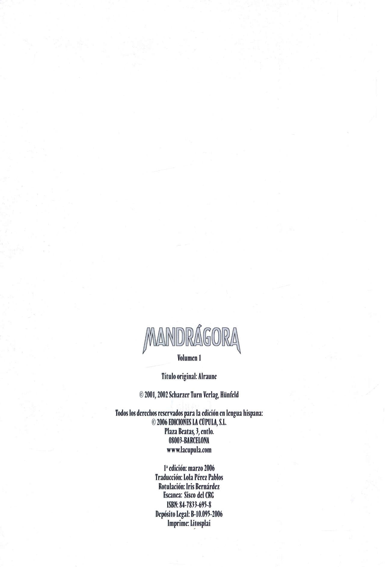 Mandrágora  1 page 4 full