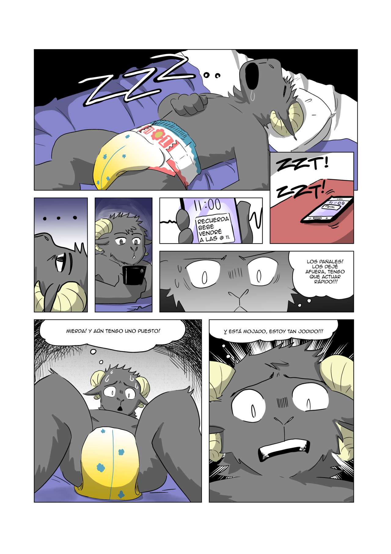 Escalada de Pañales  ABDL page 3 full