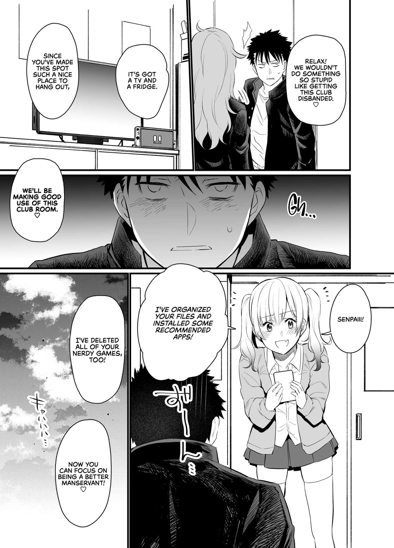 Namaiki Kouhai Gal ni Saimin Oshioki Sex | Punishing Cheeky Kouhai Gyaru With Hypnosis Sex page 7 full