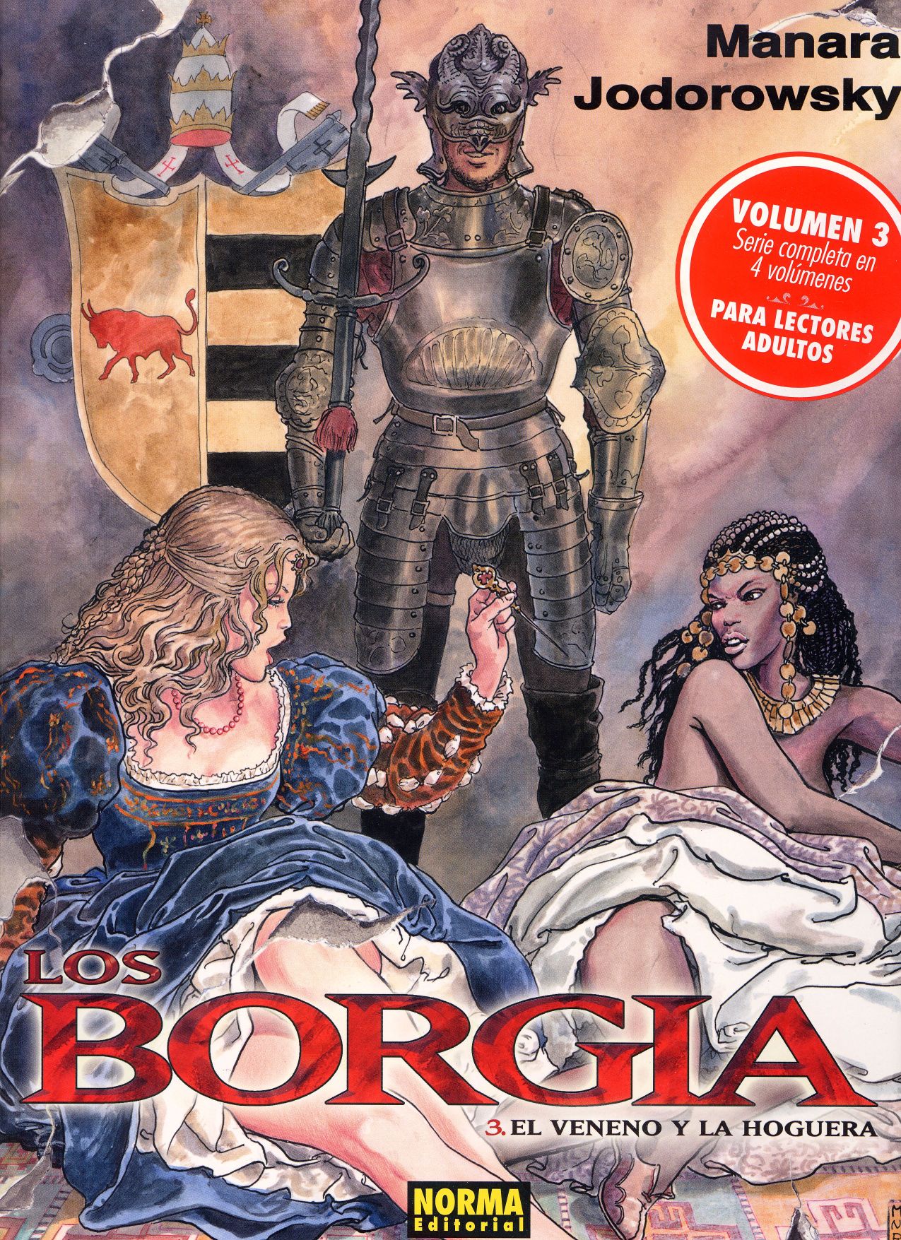 Los Borgia 03 - El Veneno y la Hoguera page 1 full