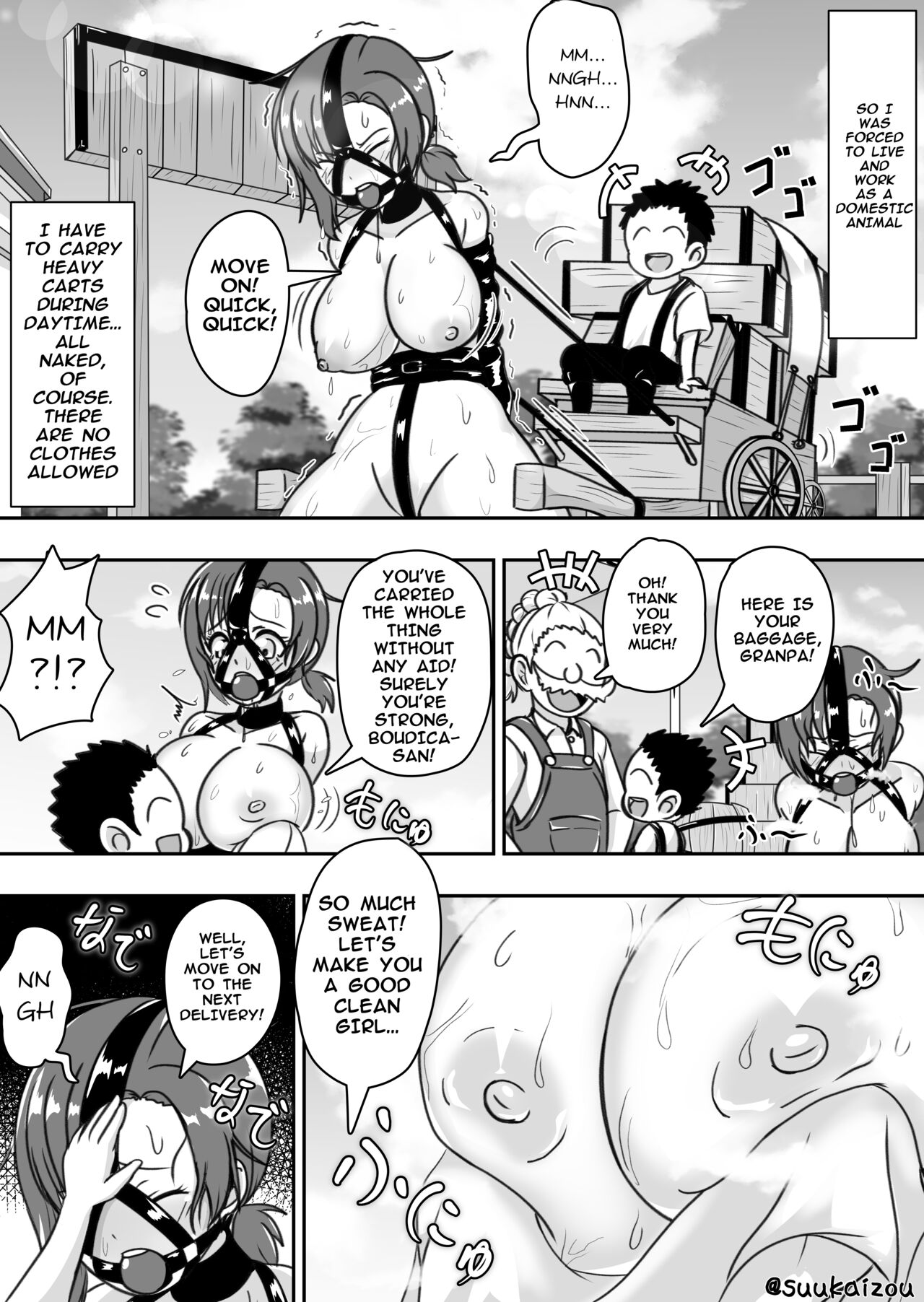 Boudica is trained by Shota page 9 full