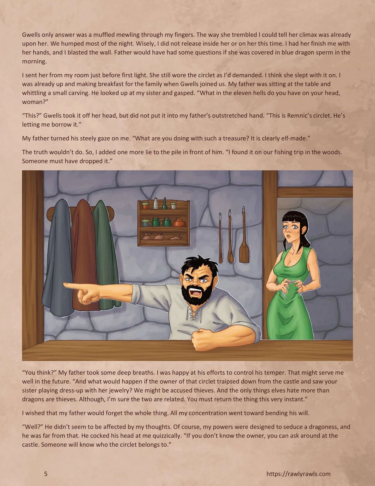 Dragon's Blood  - 5 - english page 5 full