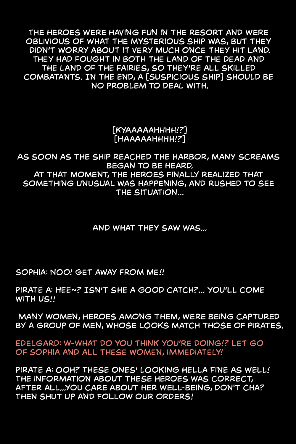 Kaizoku ni Torawarete Shimatta Eiyuu-tachi!  | The heroes have been captured by Pirates! page 6 full