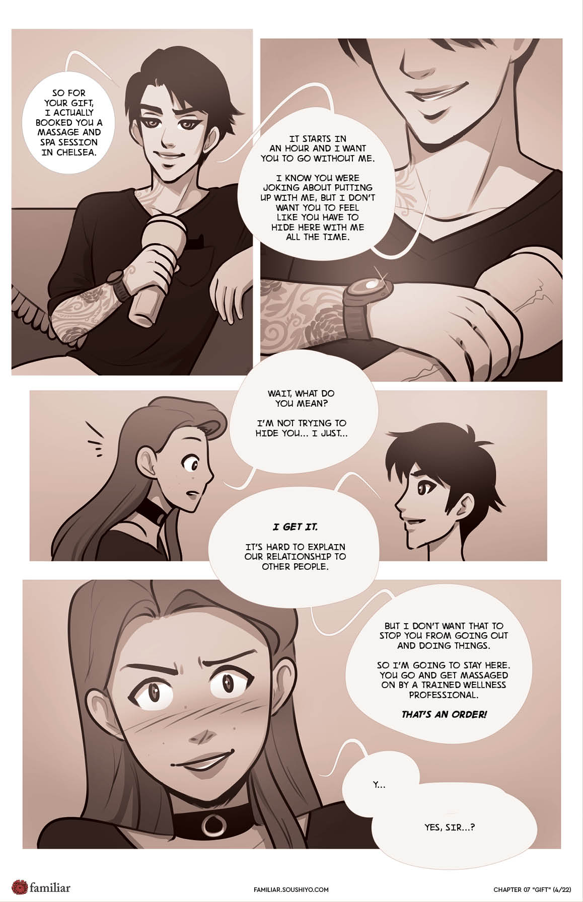 Familiar  - Act 1 - Chapter 06.5 - Gift - english page 5 full