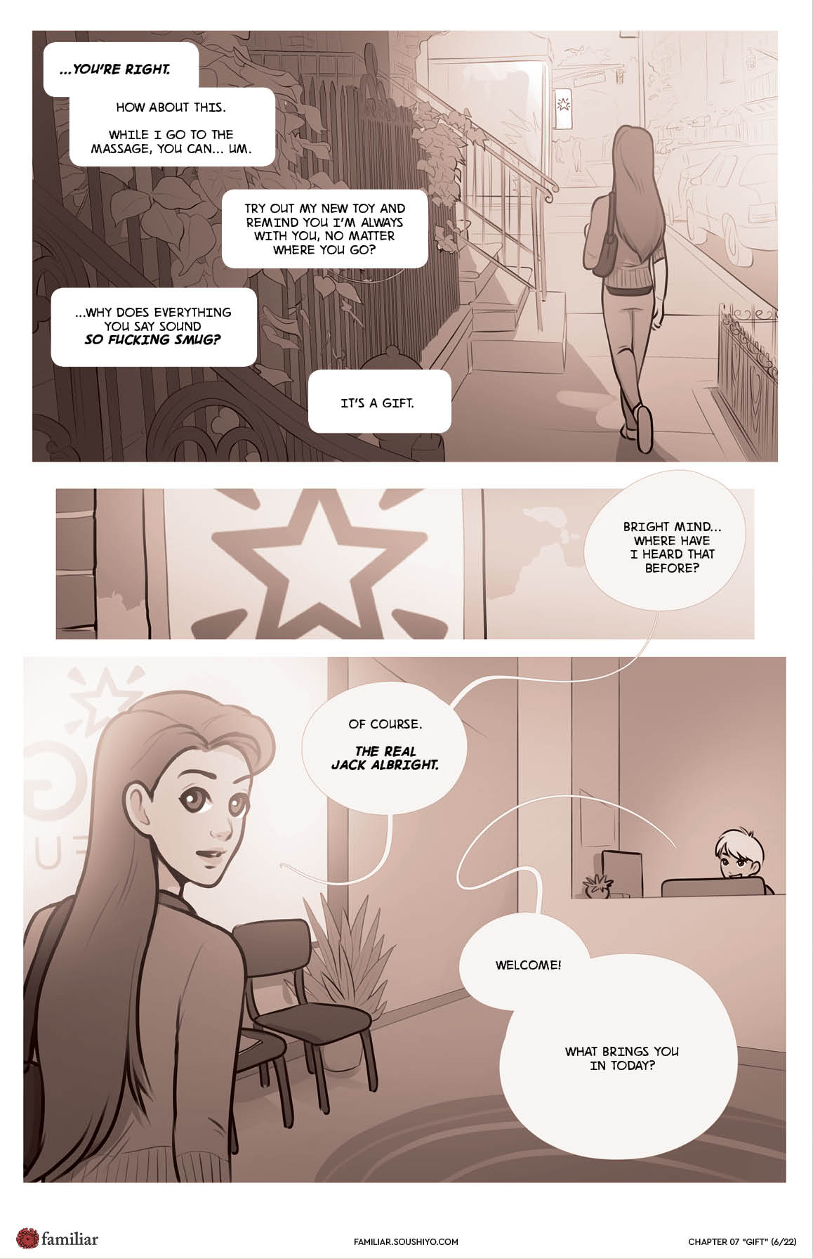Familiar  - Act 1 - Chapter 06.5 - Gift - english page 7 full
