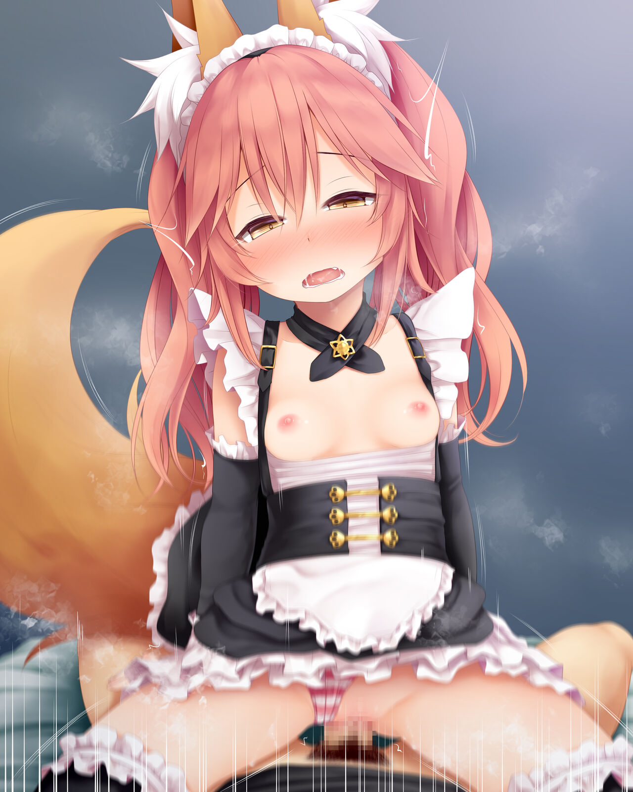 メイド服のロリ玉藻ちゃんに攻められました page 5 full