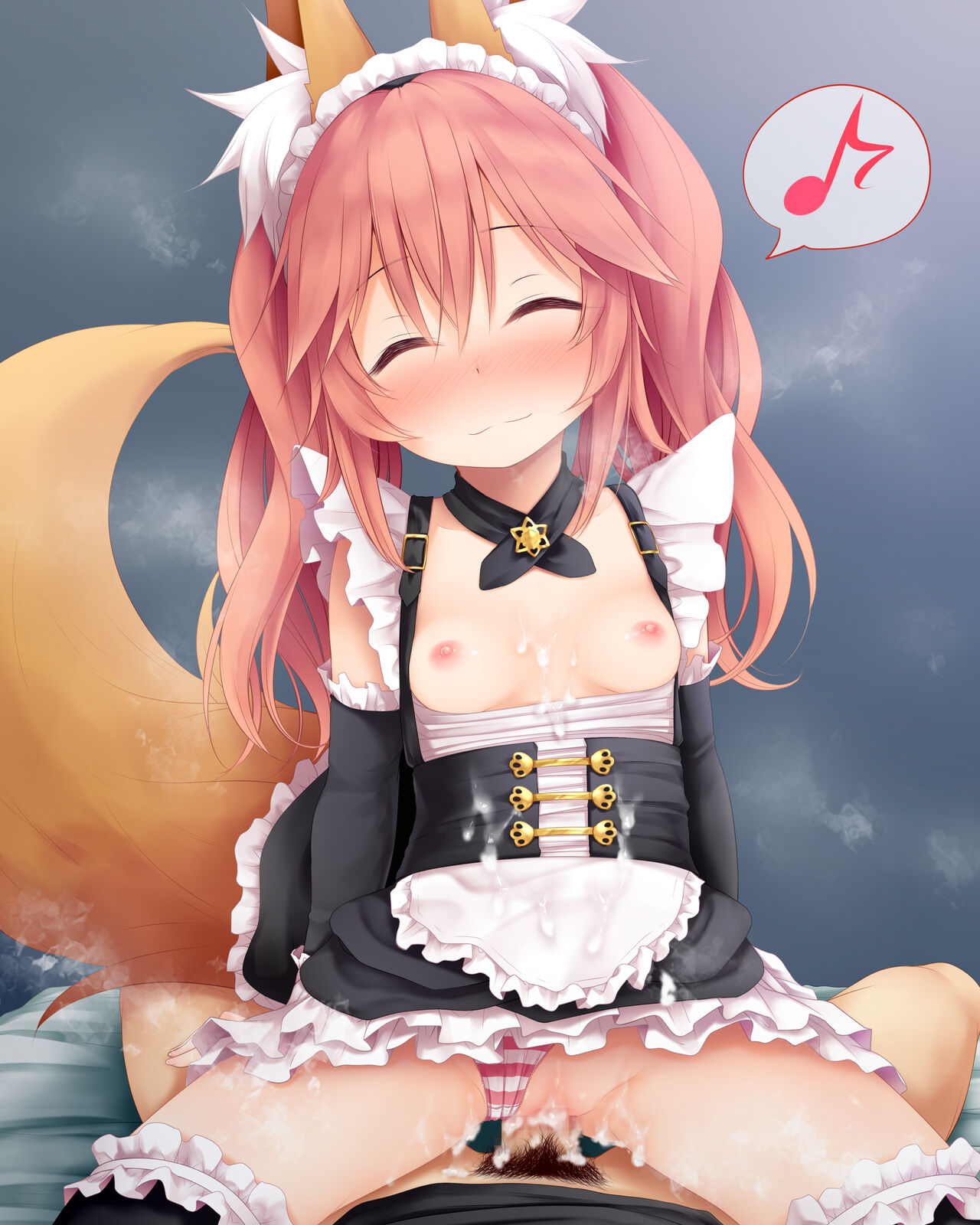 メイド服のロリ玉藻ちゃんに攻められました page 8 full