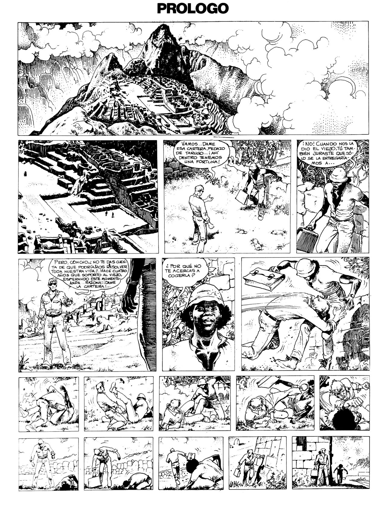 Las Aventuras Africanas De Giuseppe Bergman 1-4 page 3 full